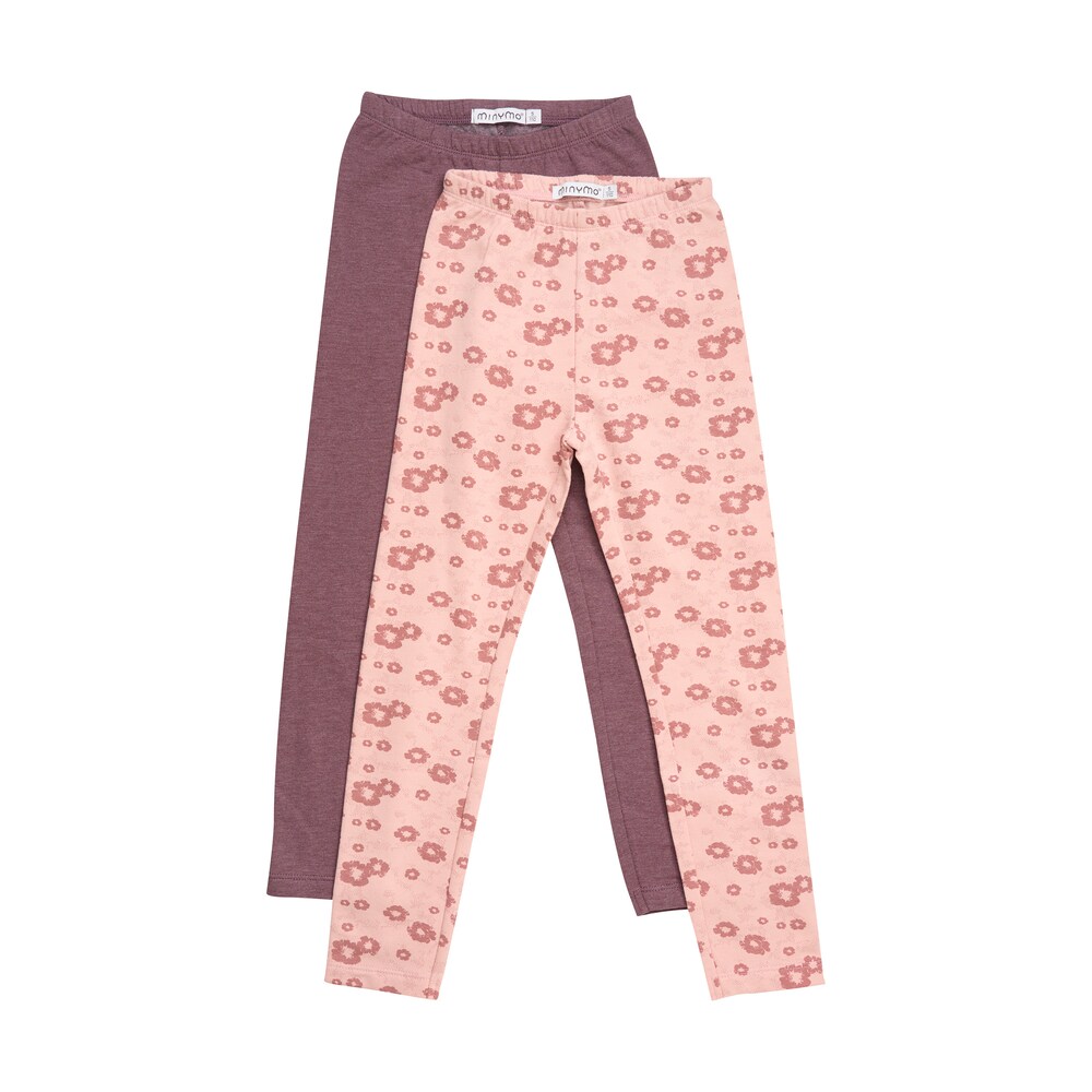 MINYMO Leggings Mädchen Größe 122 lila / rosa / dunkelpink
