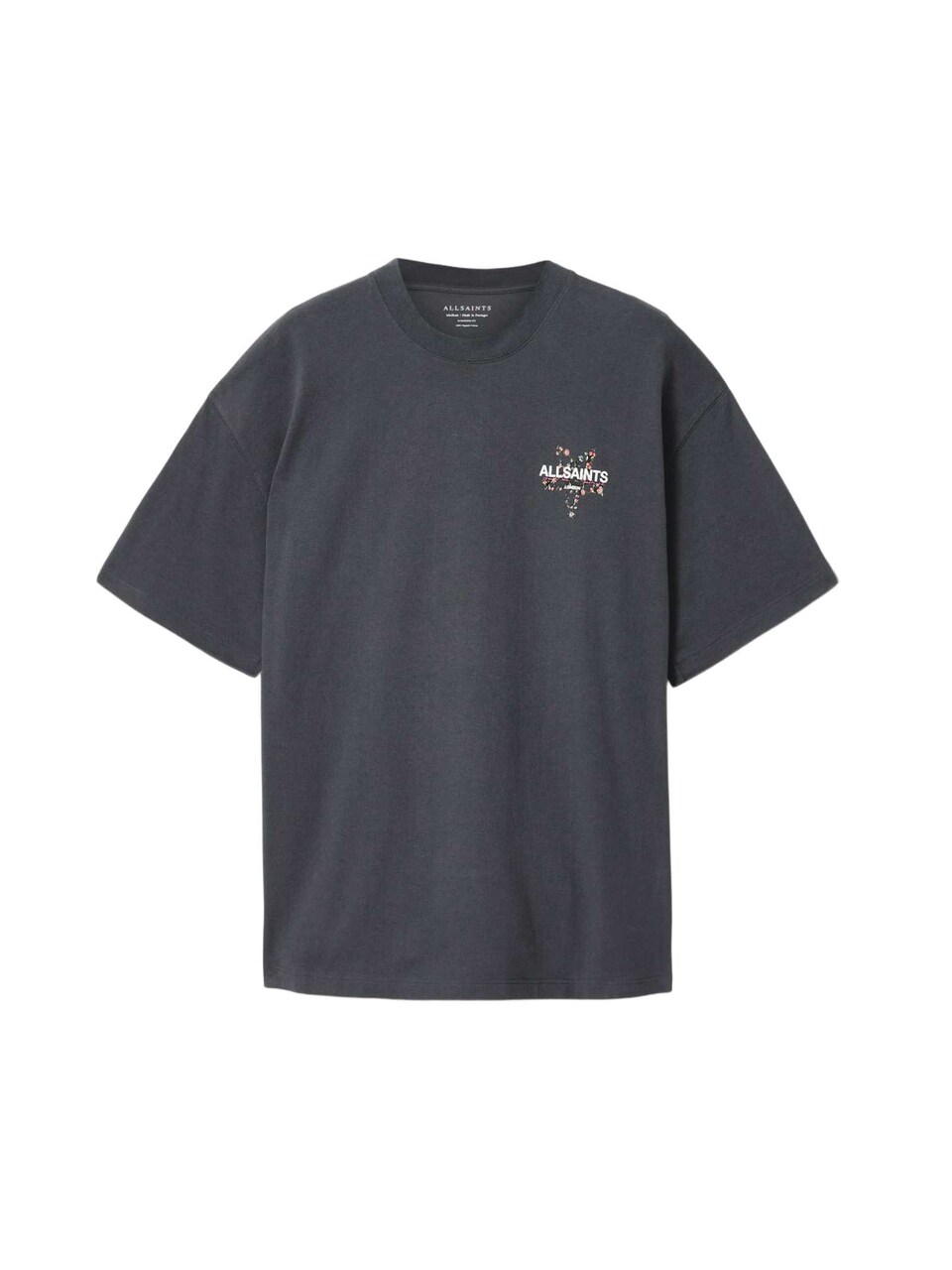 T-shirt 'PENTACLE' grön / rosa / svart
