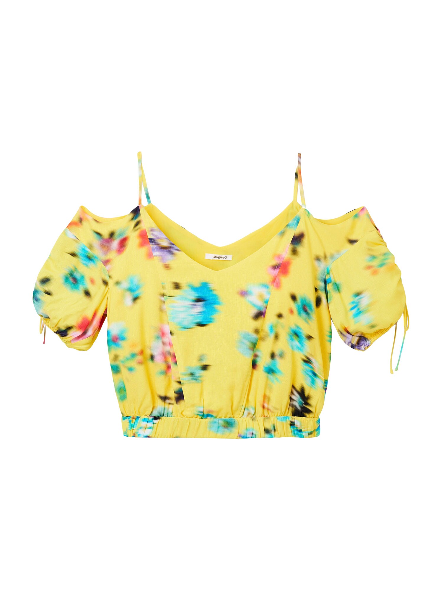 Desigual Blúzka 'BETTY'  svetlomodrá / žltá / fialová / čierna