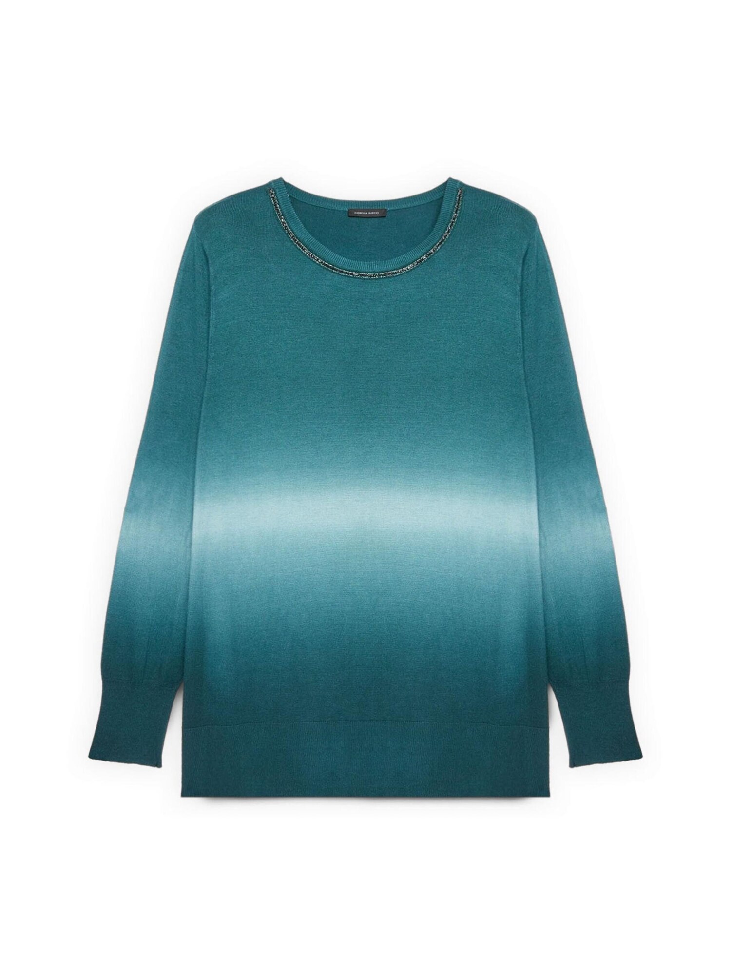 Fiorella Rubino Jersey  azul moteado