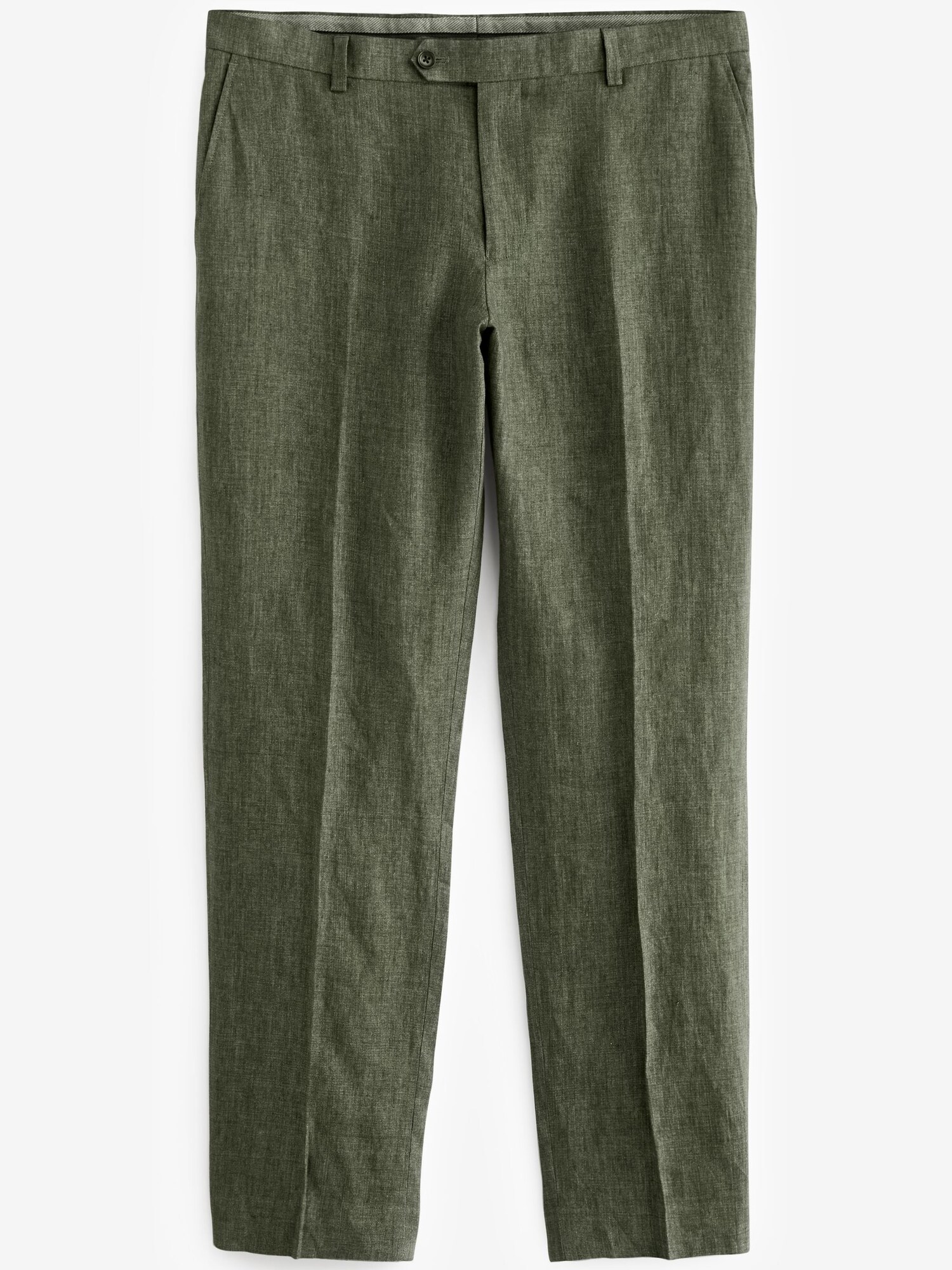 Next Pantaloni cu dungă  verde închis