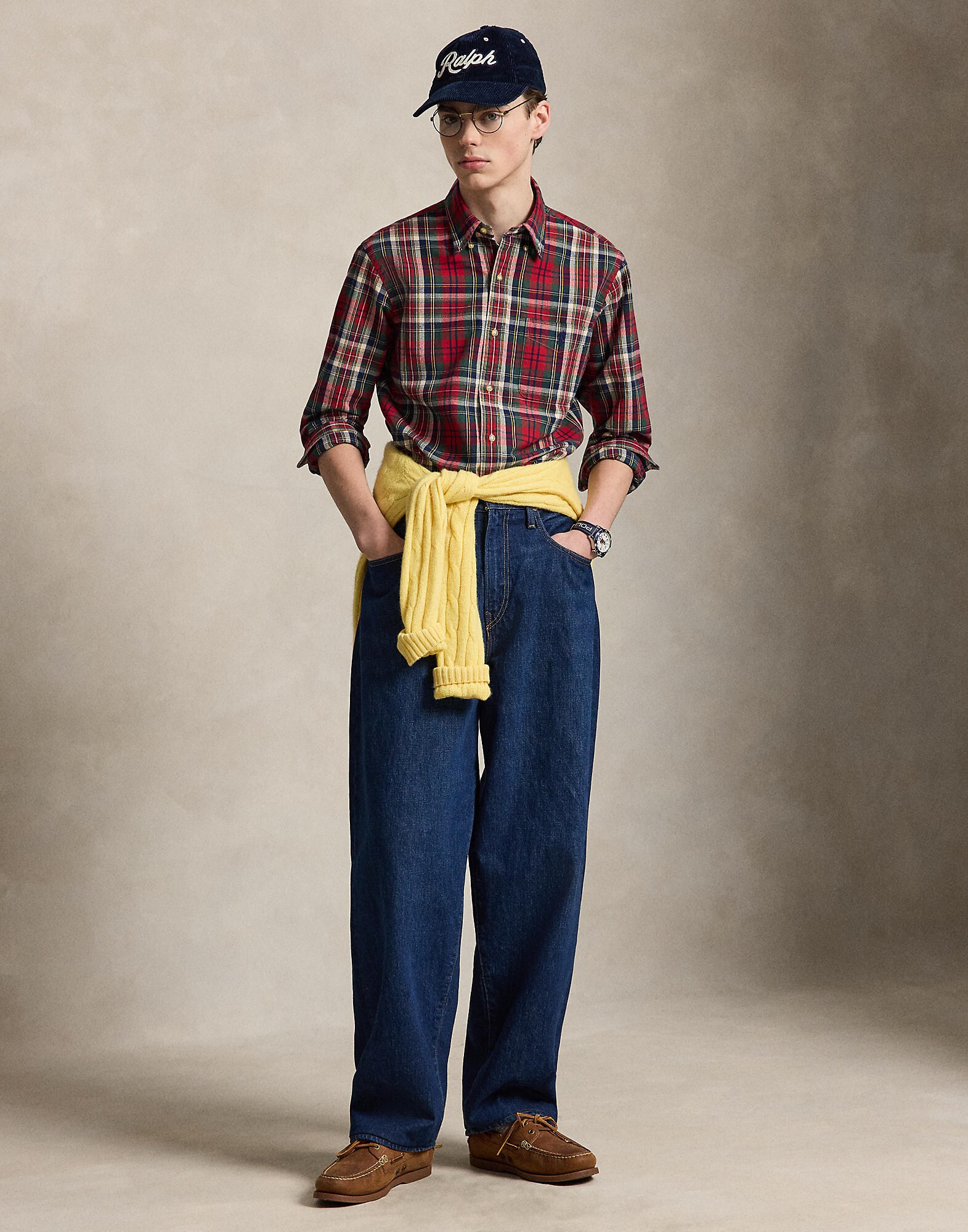 Polo Ralph Lauren Camisa  rojo / blanco – imagen 4