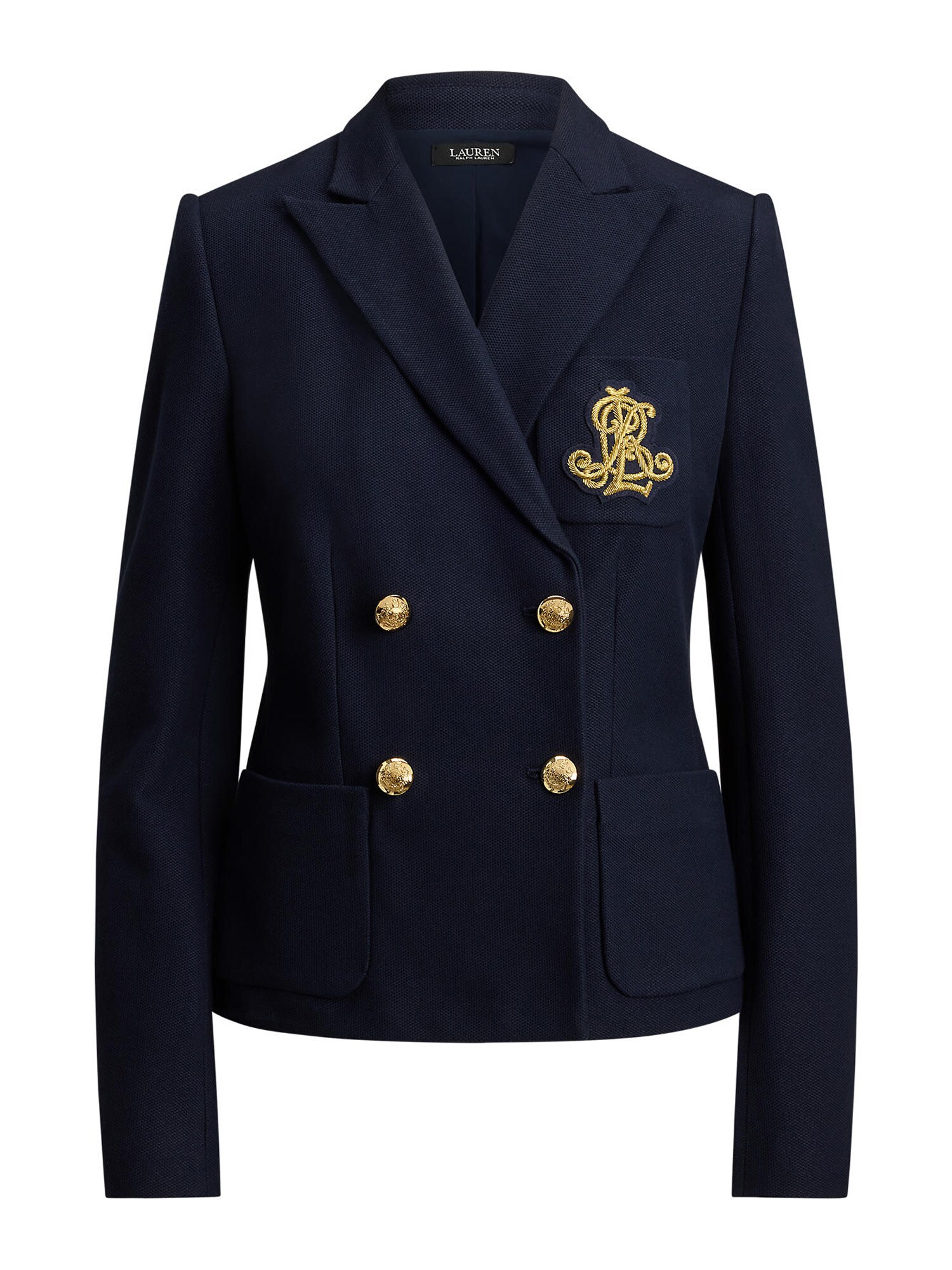 Lauren Ralph Lauren Blejzer  námornícka modrá / zlatá