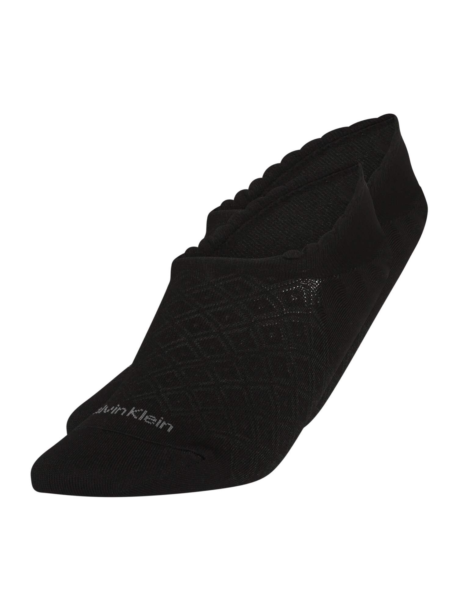Calvin Klein Calcetines Footie High Cut Diamond Open Work 2 Pares