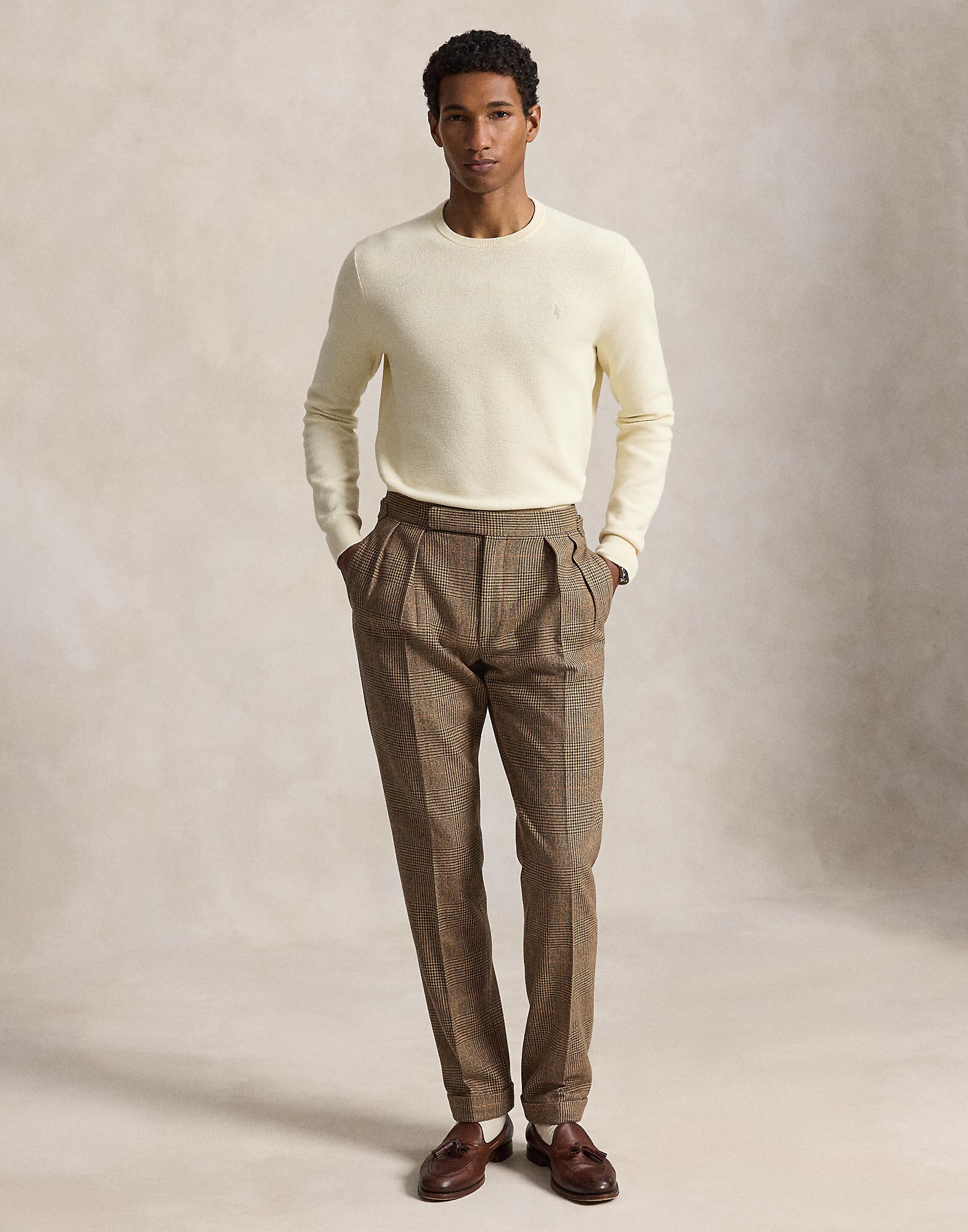 Polo Ralph Lauren Jersey crema – imagen 4
