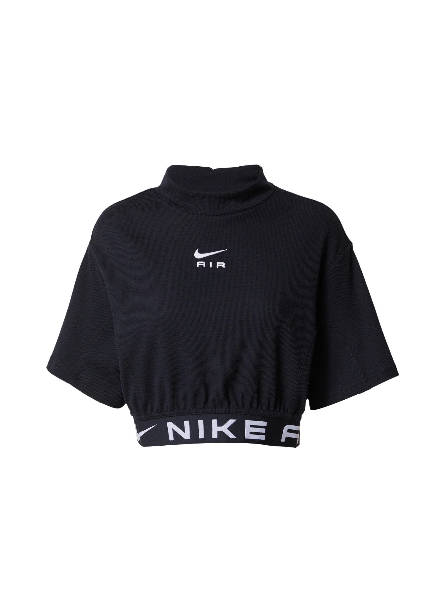 Nike Sportswear Тениска  черно / бяло