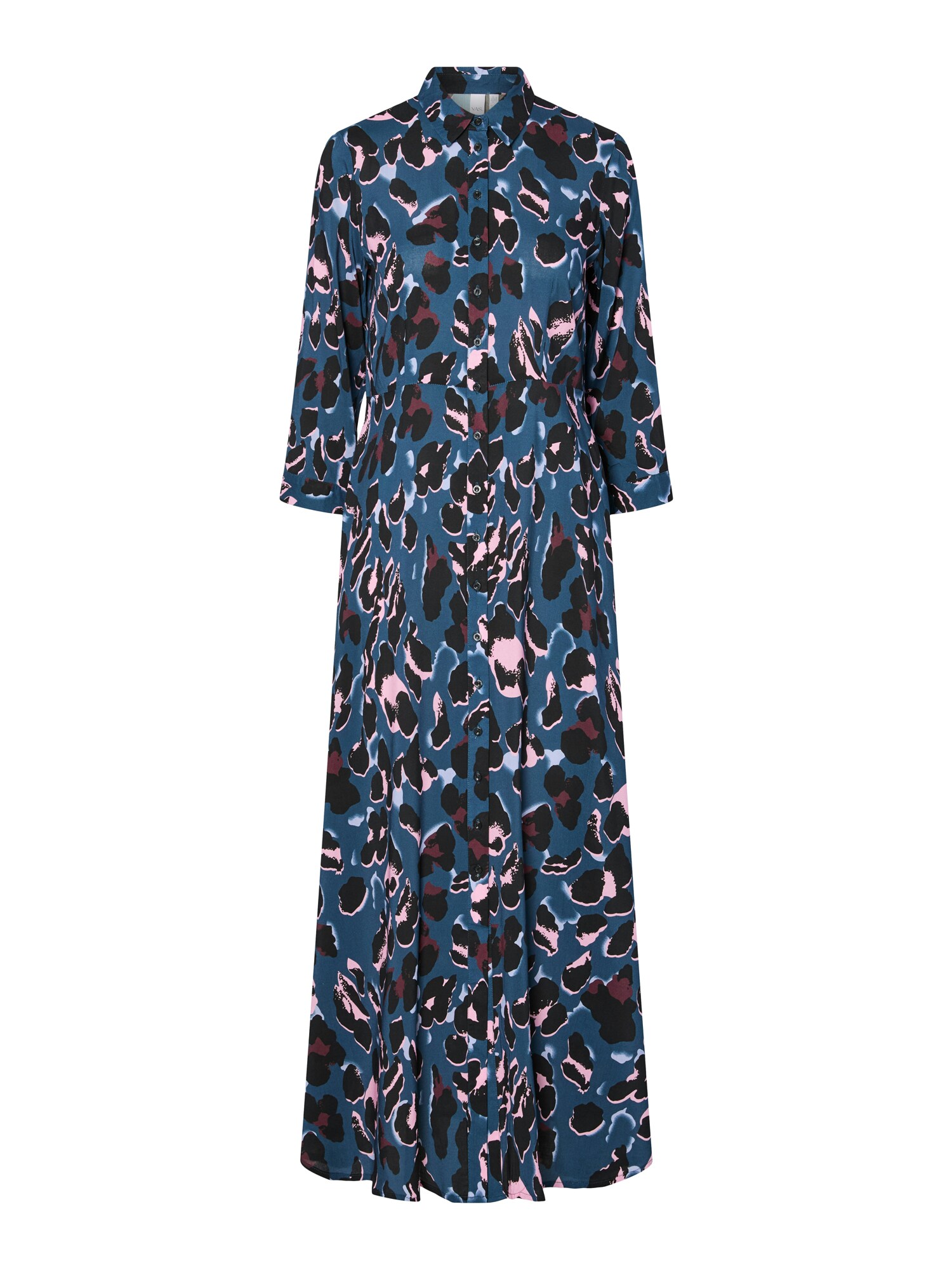YAS Rochie tip bluză YASSAVANNA  bleumarin / mov vânătă / rosé / negru