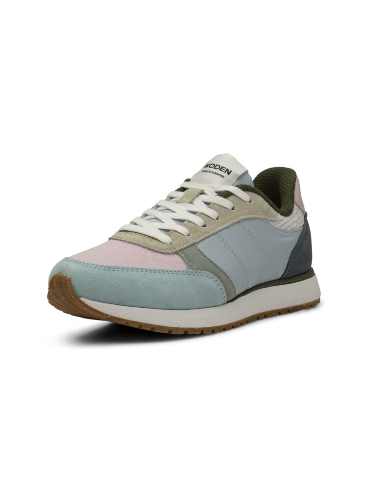 WODEN Sneaker 'Ronja' Damen Größe 37 marine / hellblau / khaki / rosa