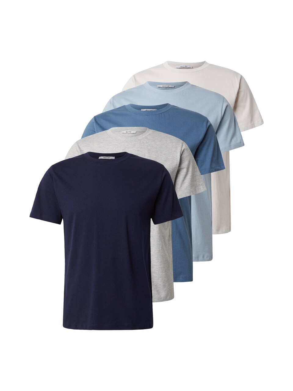 T-shirt 'Peter' blå / mörkblå