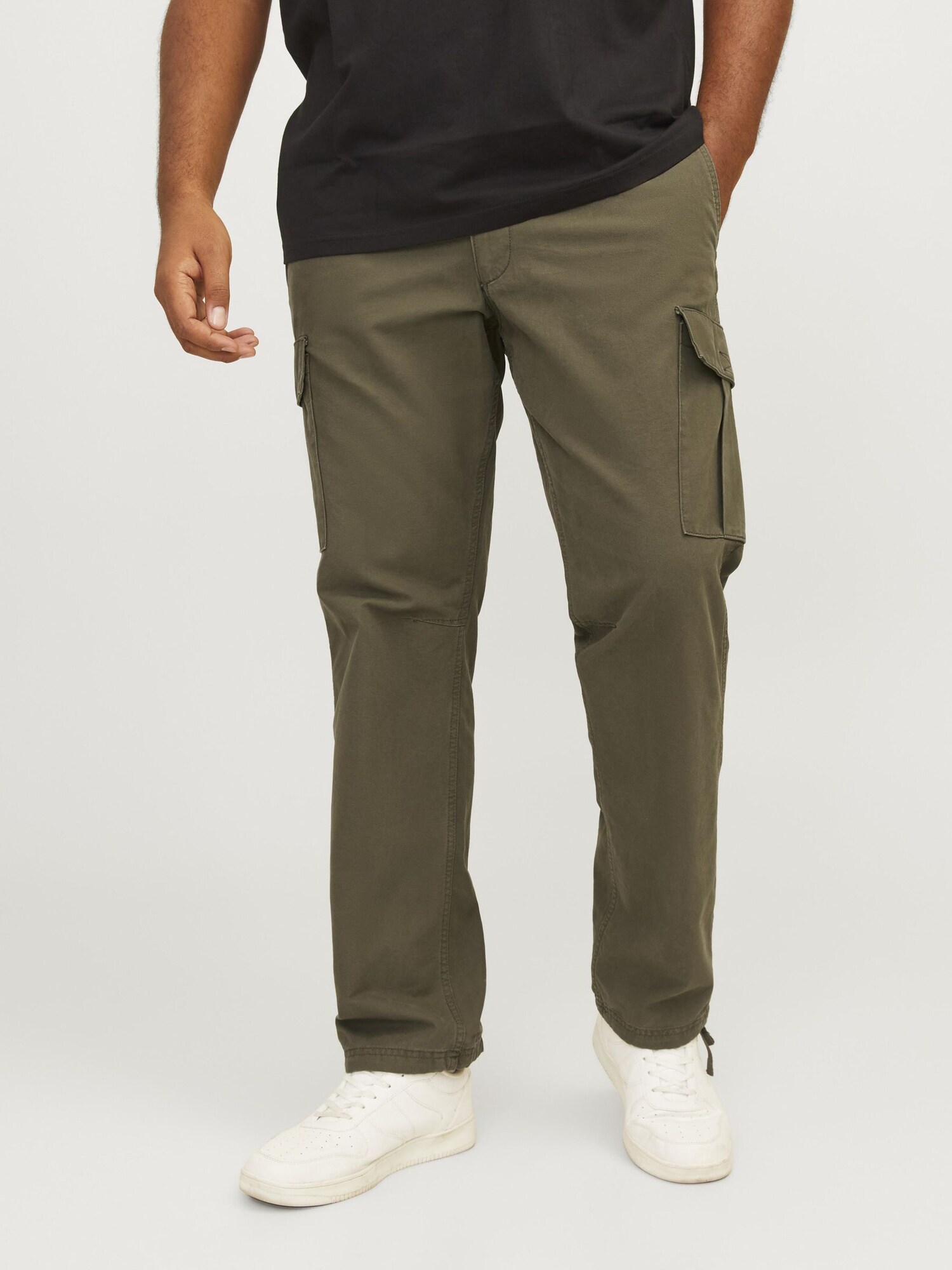 Jack & Jones Plus Kapsáče 'JPSTKANE JJBARKLEY' olivová (obrázok 3)