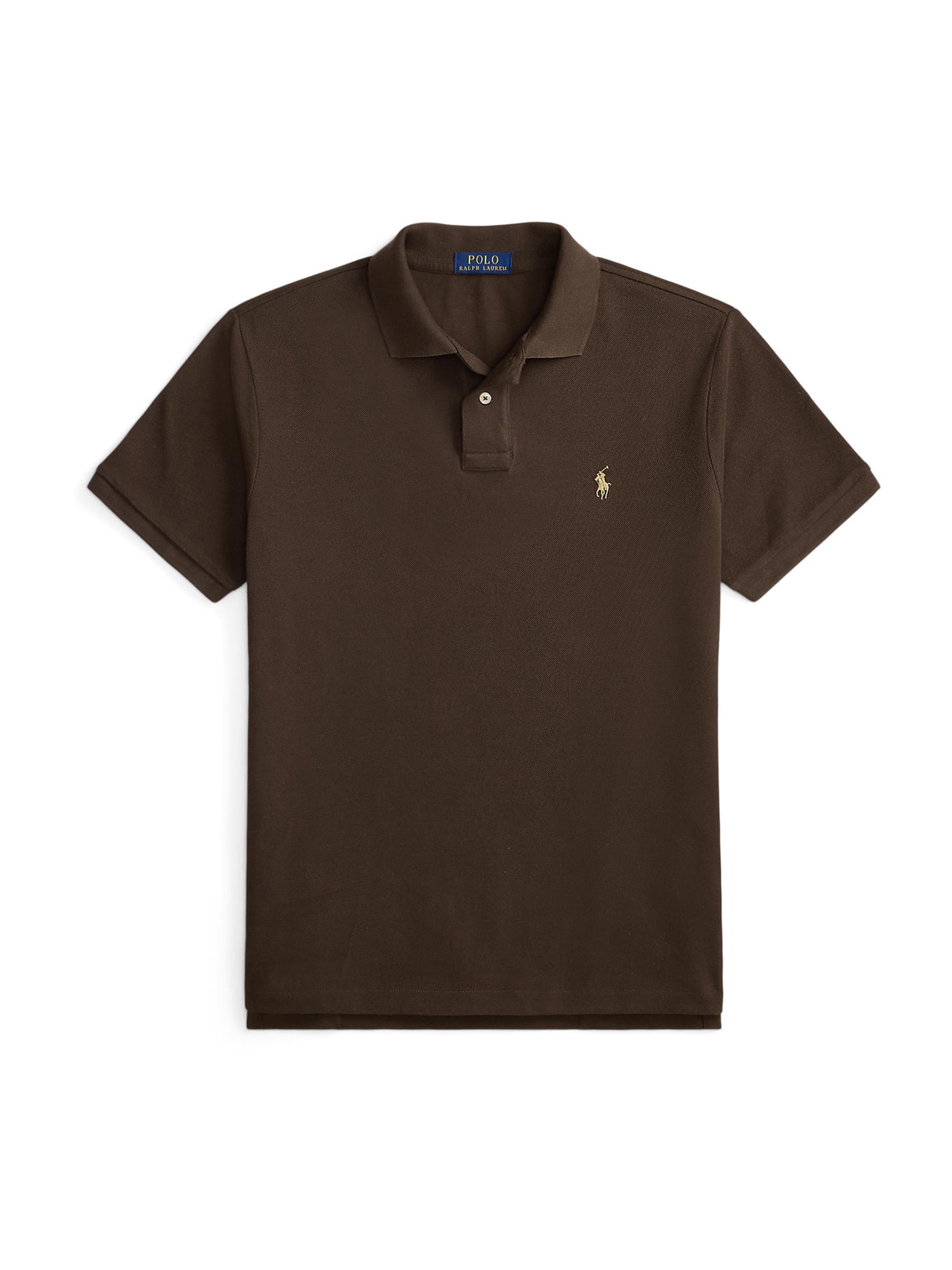 Polo Ralph Lauren Majica  temno rjava / svetlo rumena