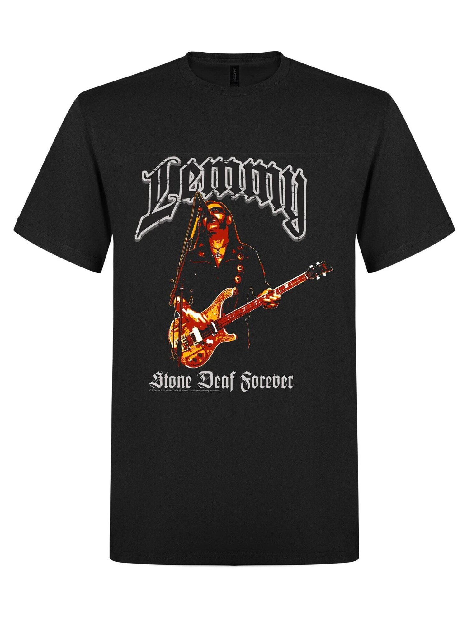 Lemmy Kilmister Maglietta 'Lemmy Kilmister - Iron Cross T-Shirt' nero