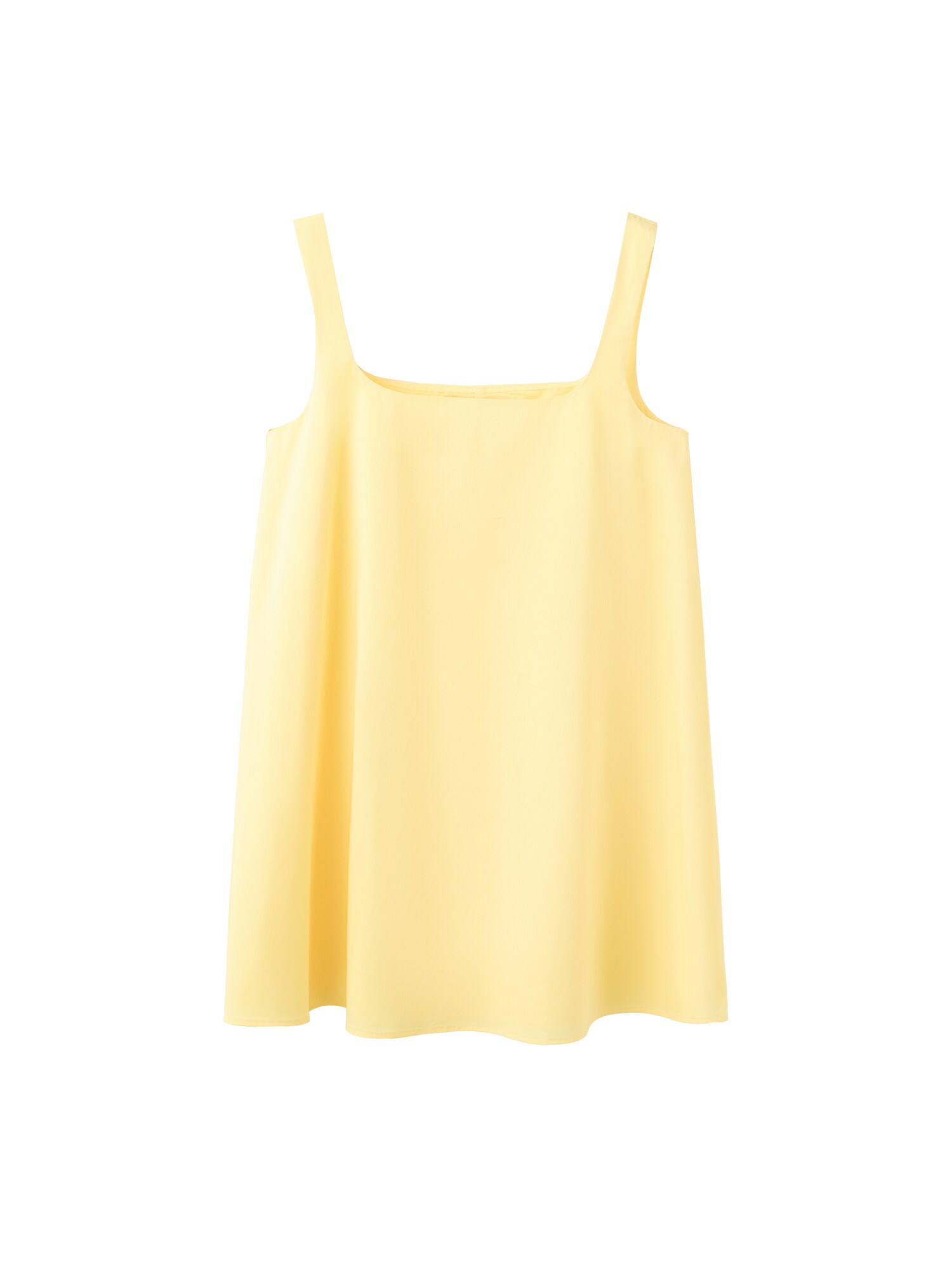 MANGO Rochie CLEAN galben pastel