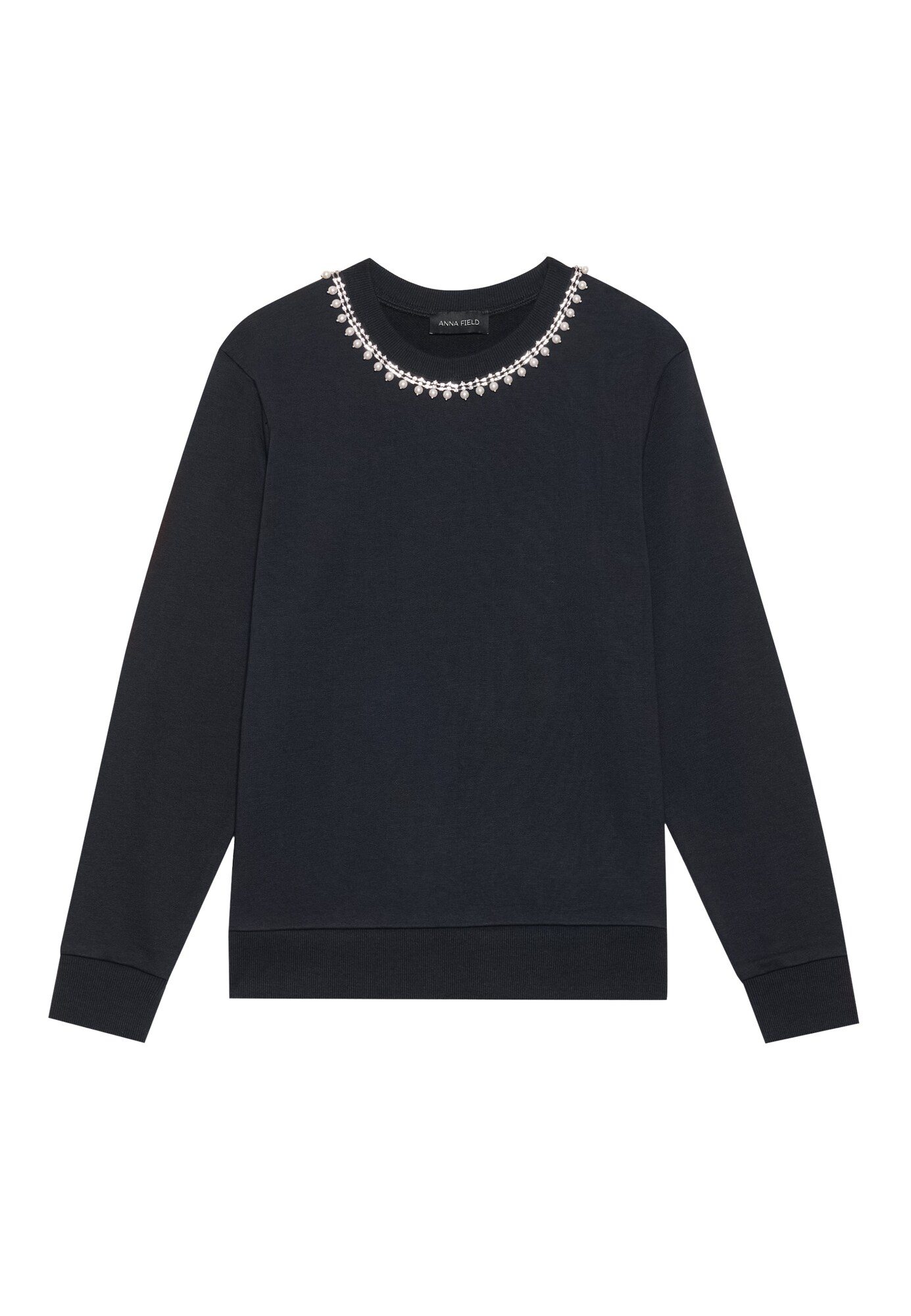 Anna Field Bluză de molton negru
