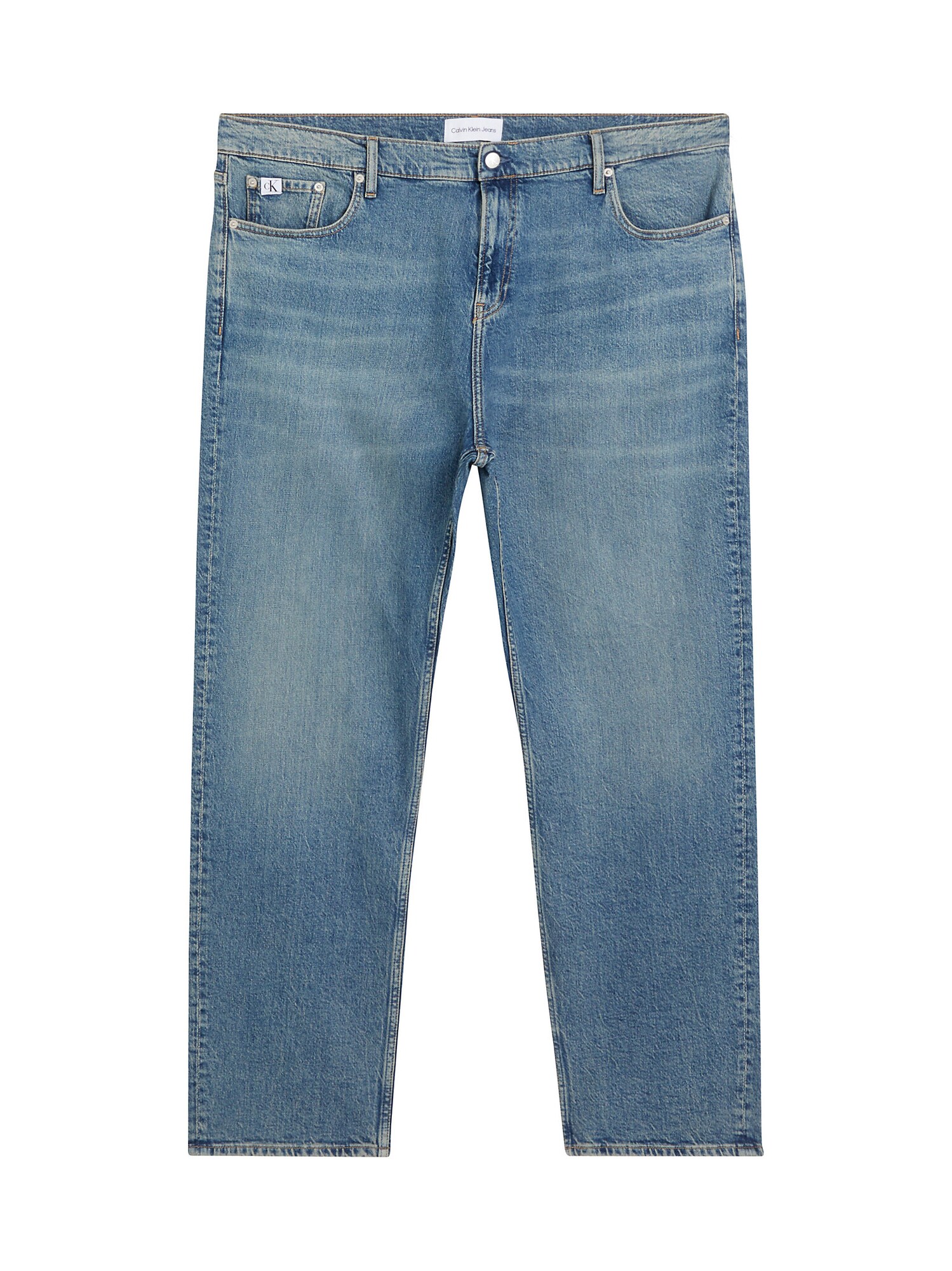 Calvin Klein Jeans Džínsy 'REGULAR TAPER PLUS'  modrá denim