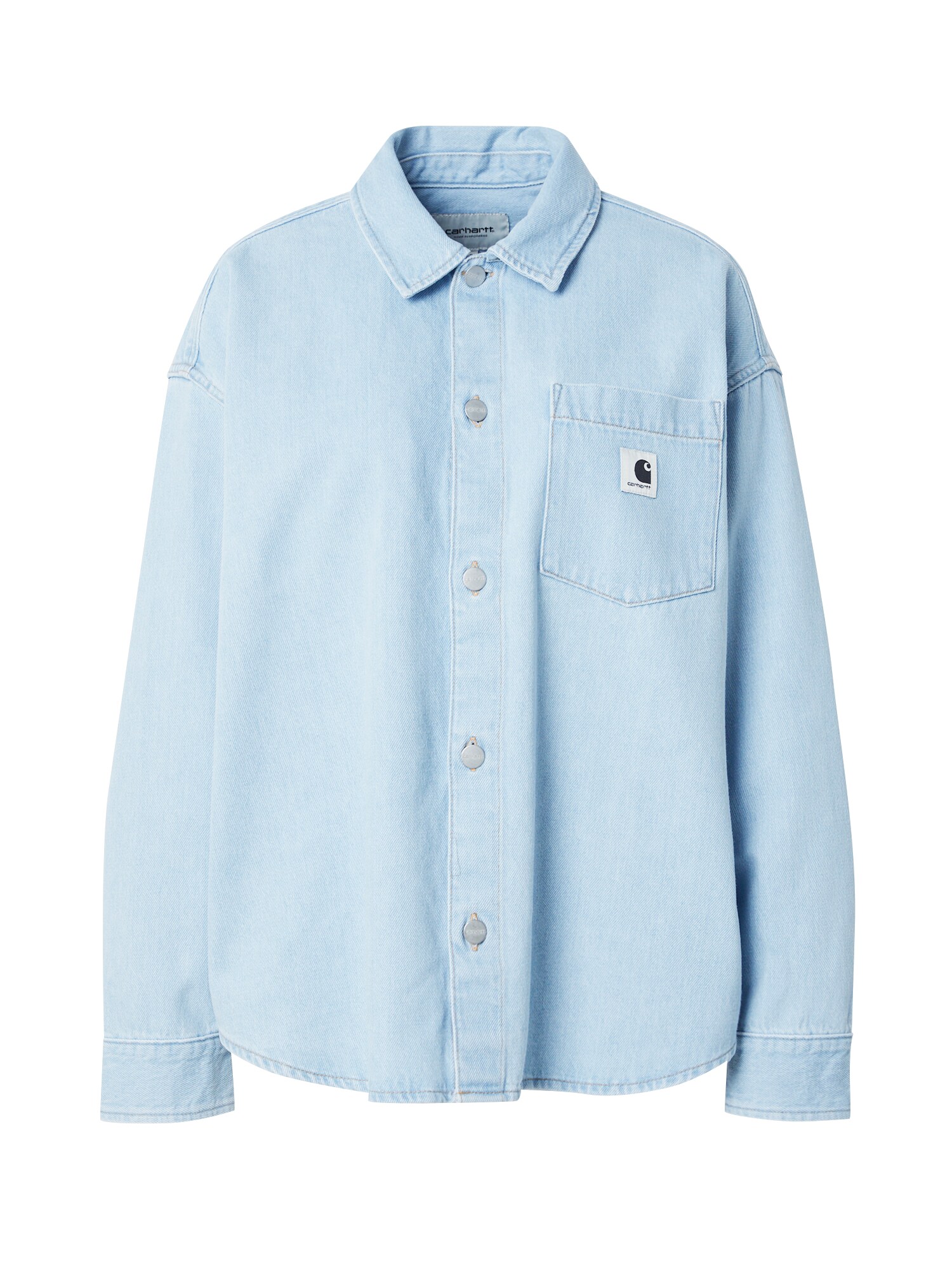 Carhartt WIP Prechodná bunda 'Alta'  modrá denim / čierna / biela