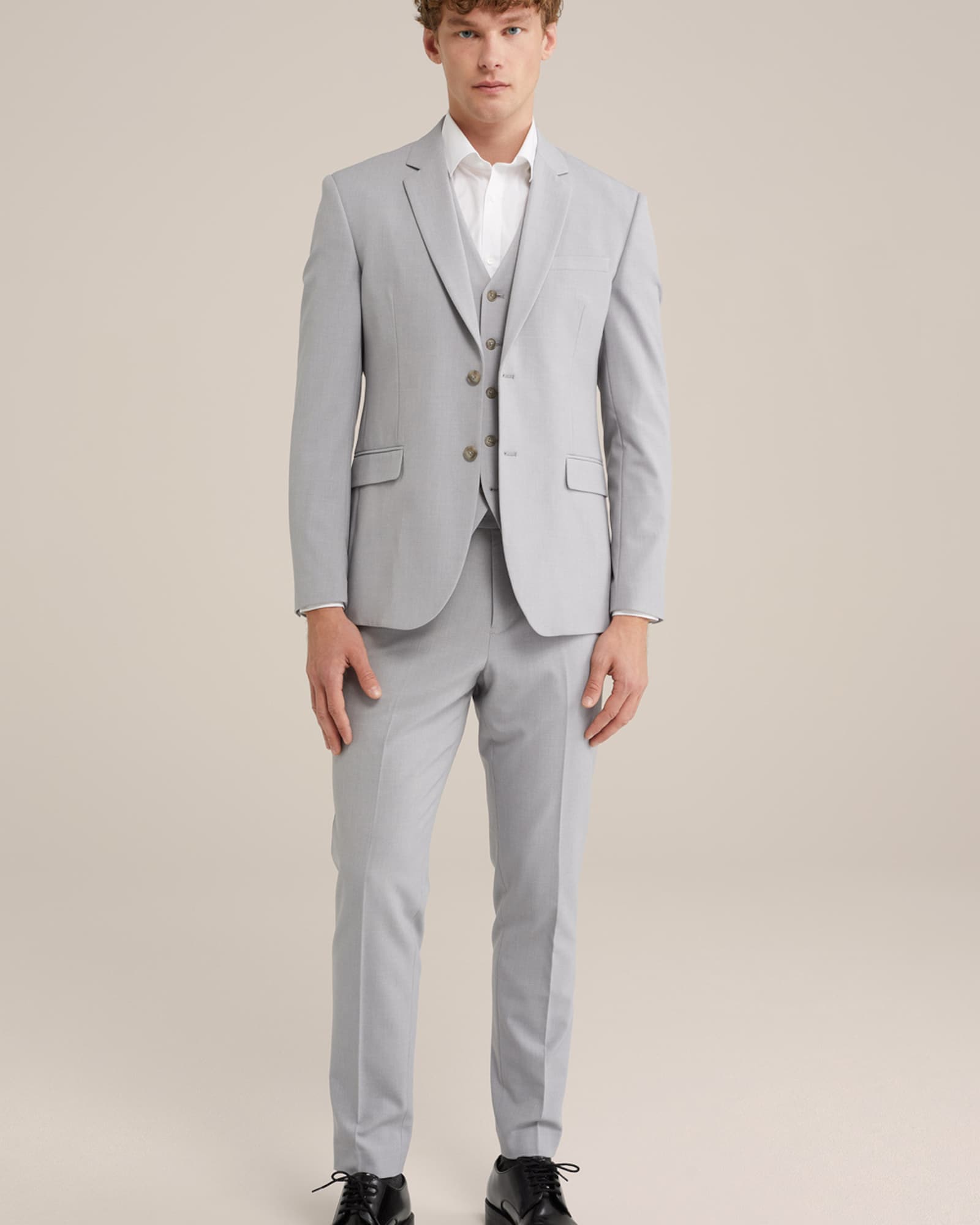 WE Fashion Zakó világosszürke termék 2. képe