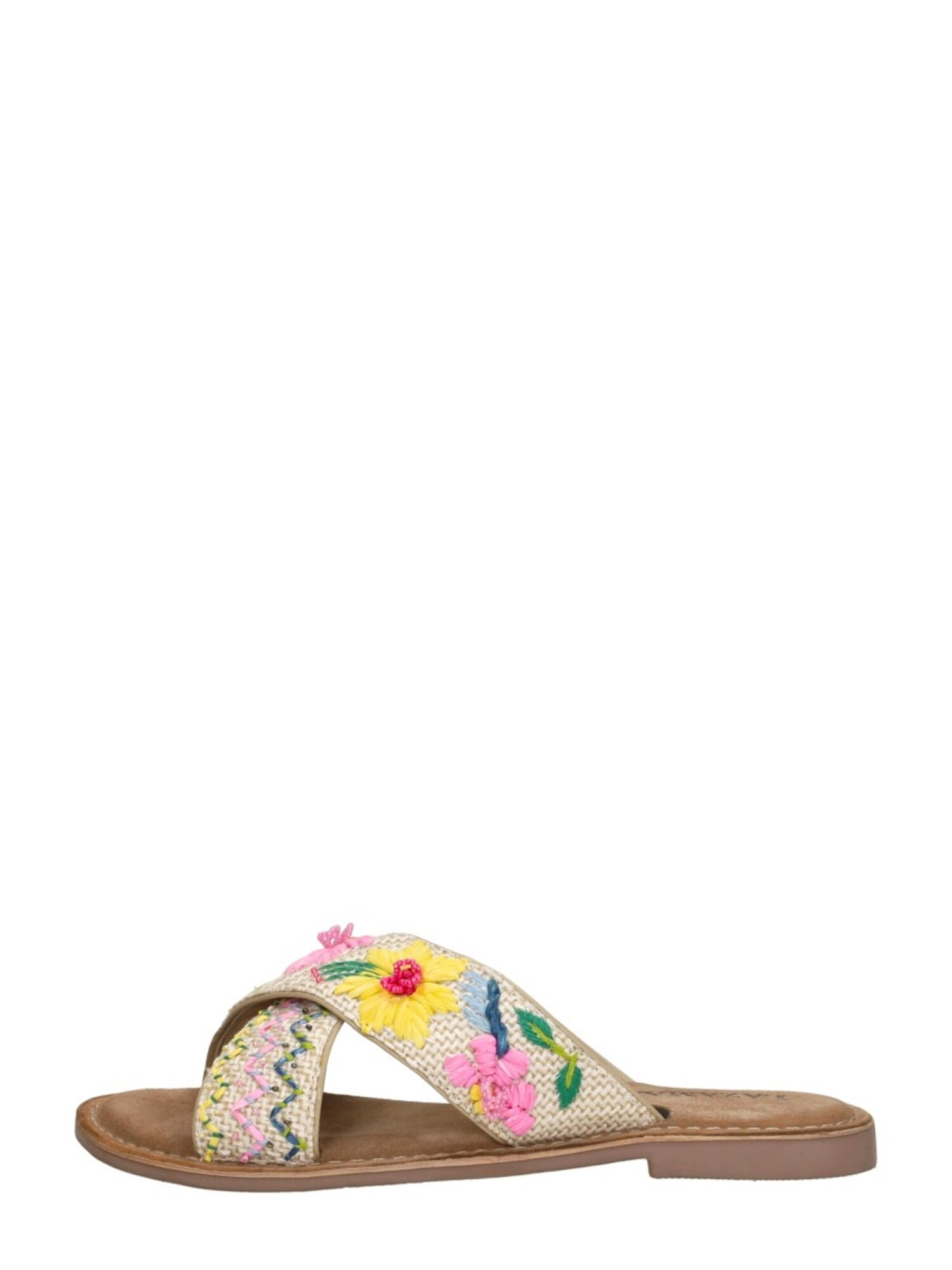 Lazamani Huisschoenen 'Open Teen' Beige