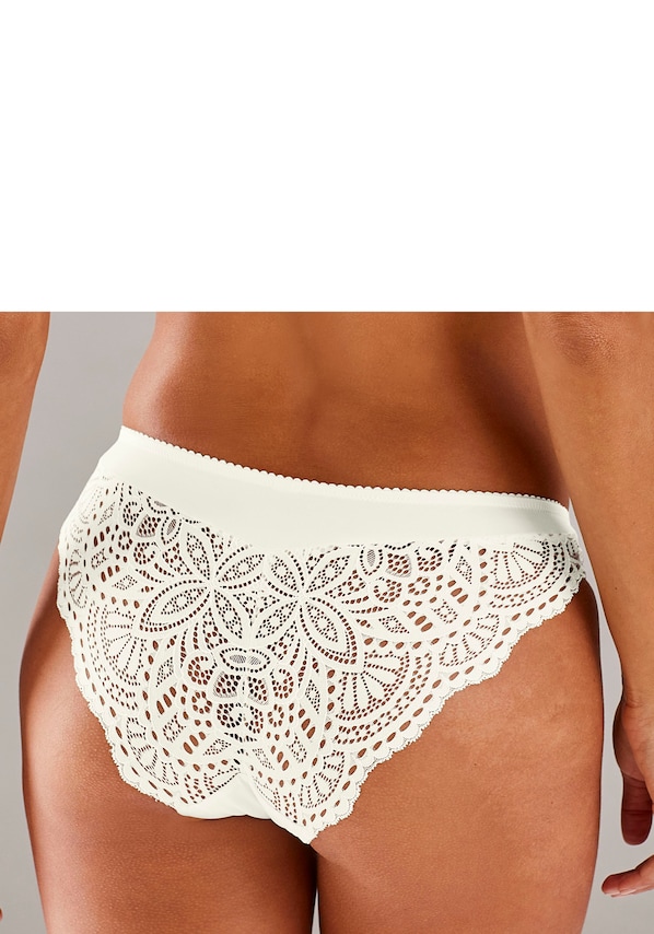 LASCANA, Slip, bézs, 4 kép a 4 közül