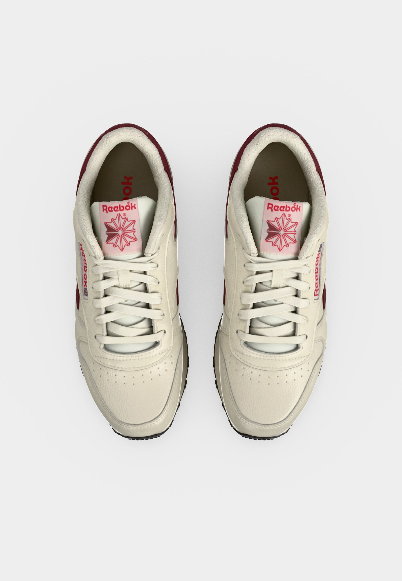 Reebok Calzado deportivo 'CLASSIC'  rojo oscuro / blanco – imagen 4