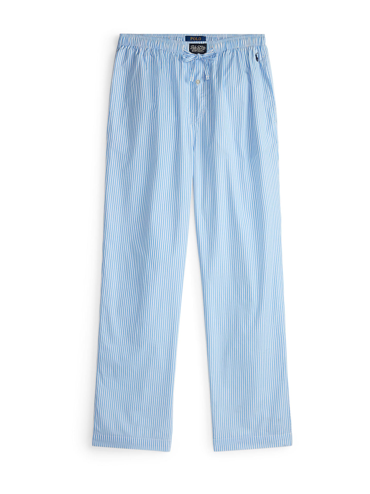 Polo Ralph Lauren Pantaloni de pijama  albastru deschis / alb