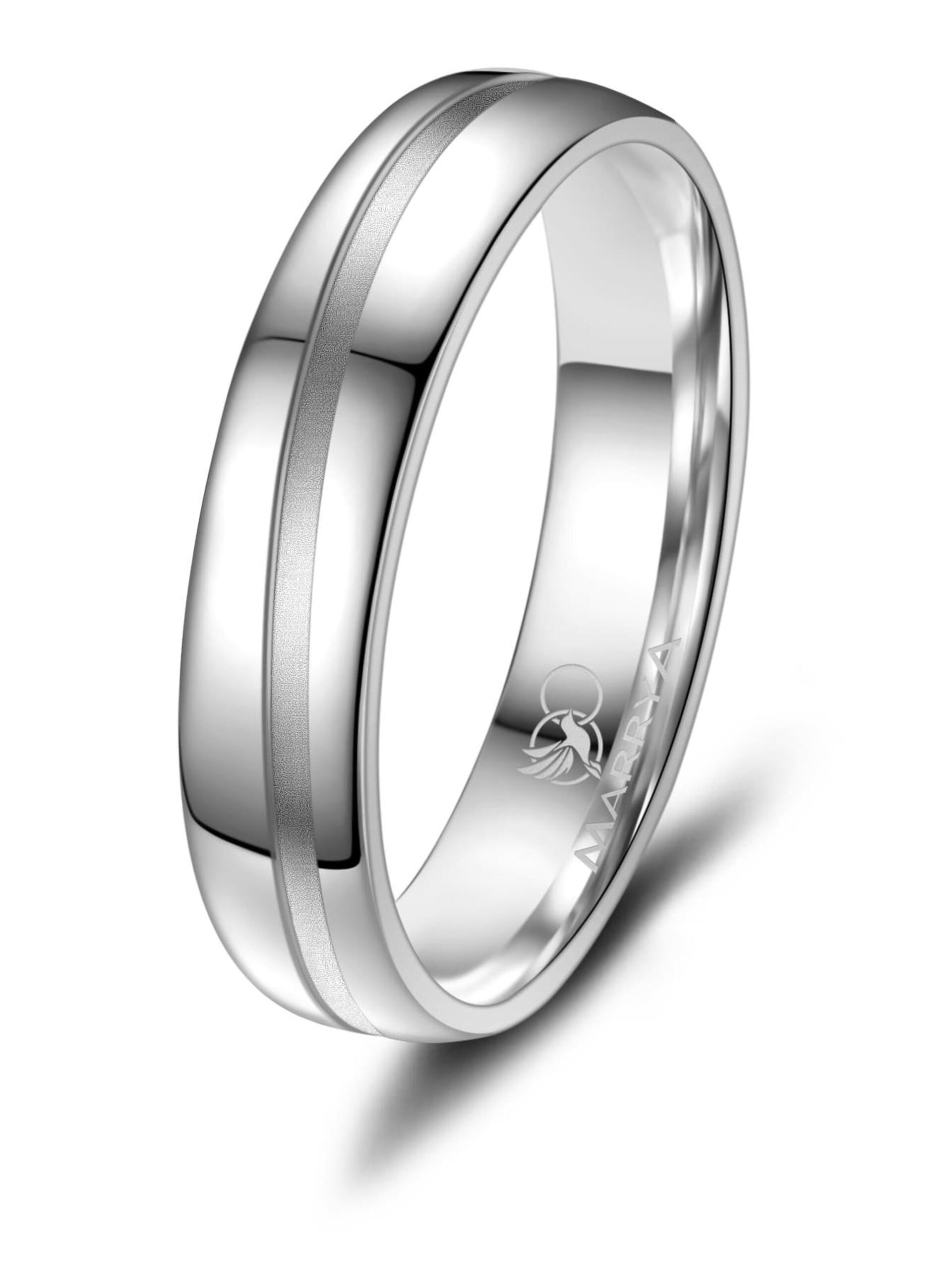 MARRYA Ring 'MARRYA SI-19 Ehering aus Silber' dam