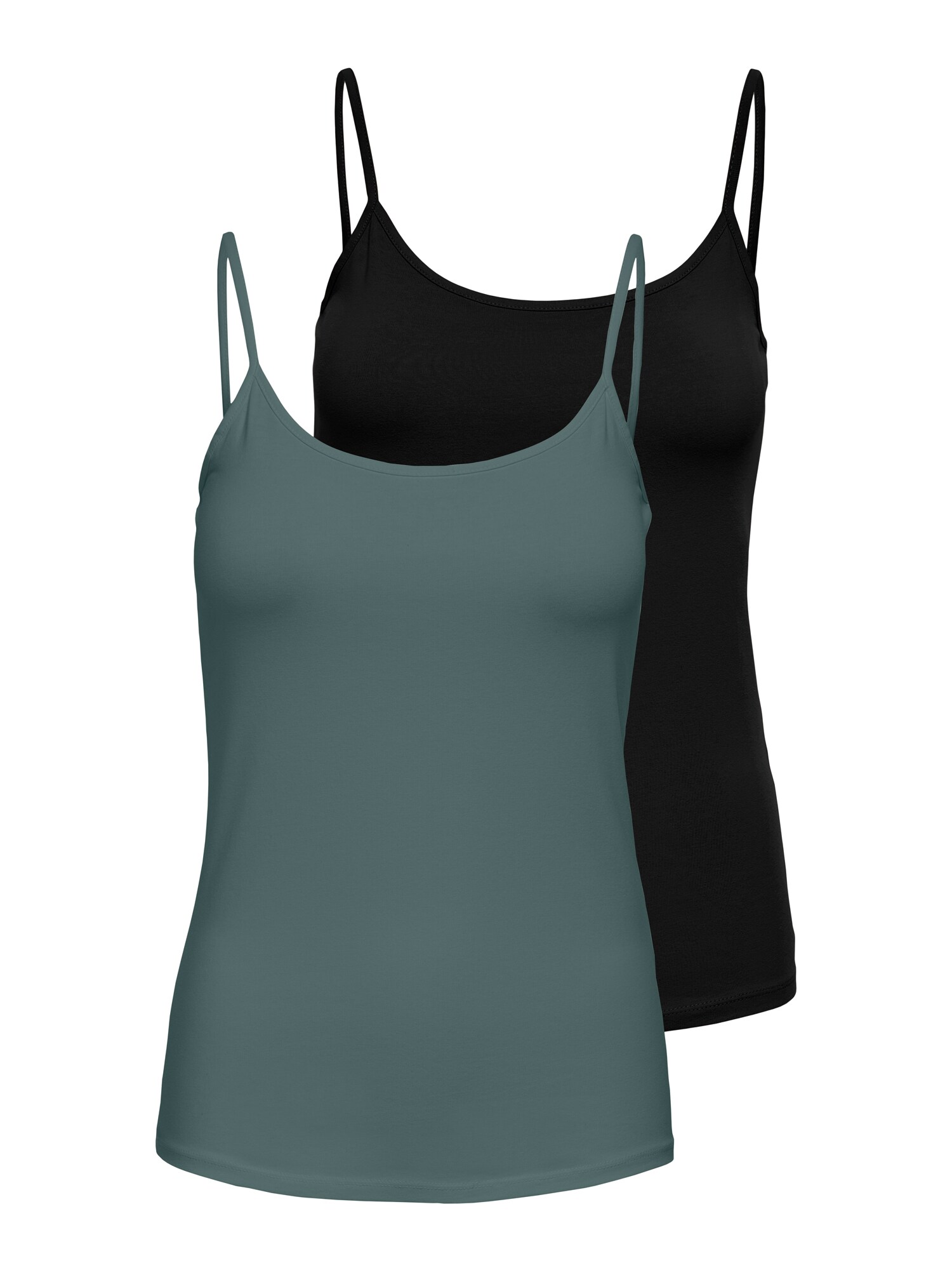 ONLY Top ONLLOVE  verde pin / negru