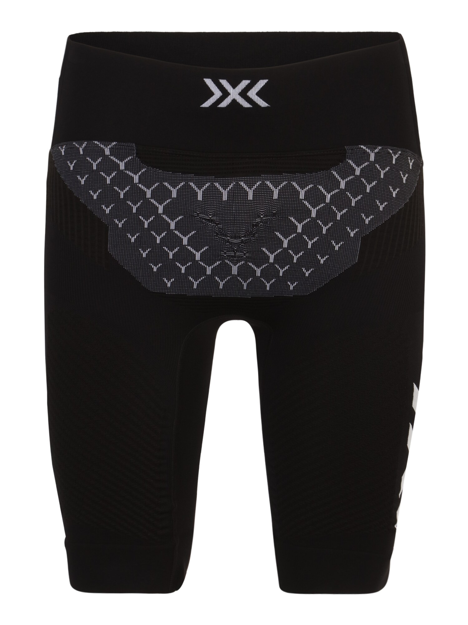 X-BIONIC Sportinės kelnės juoda / balta