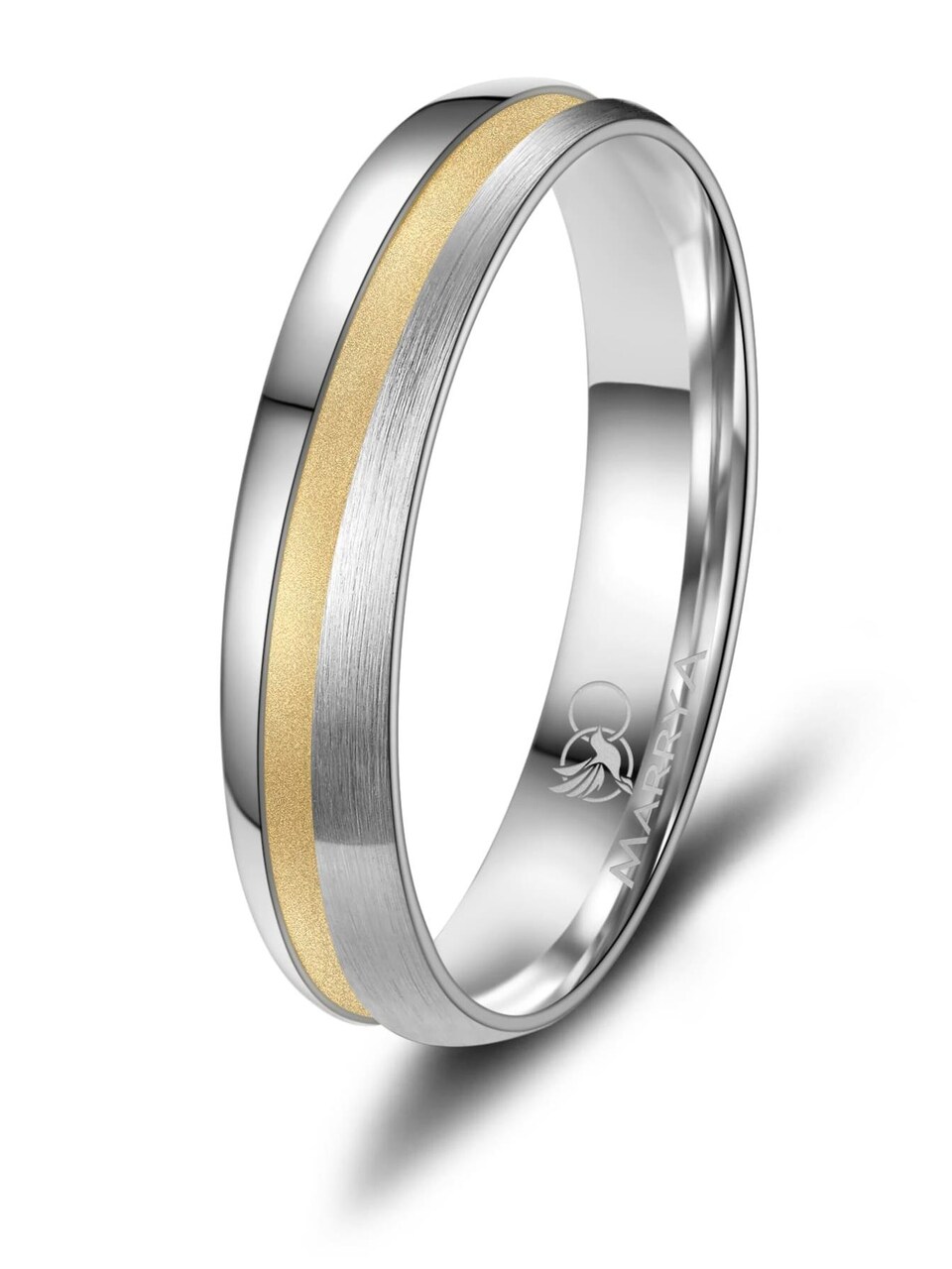 Ring 'MARRYA SI-23 Ehering aus Silber'