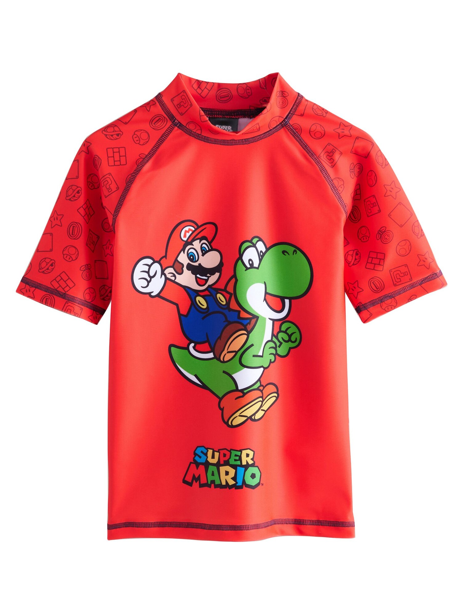 Next Póló 'Rash'  kék / zöld / piros / fehér akciós termékkép 1