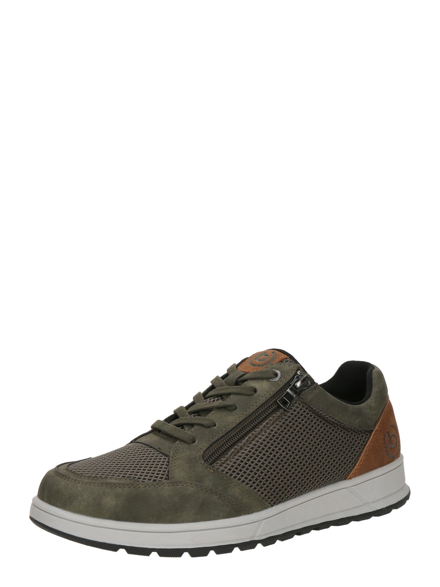 bugatti Sneaker low  maro caramel / verde închis