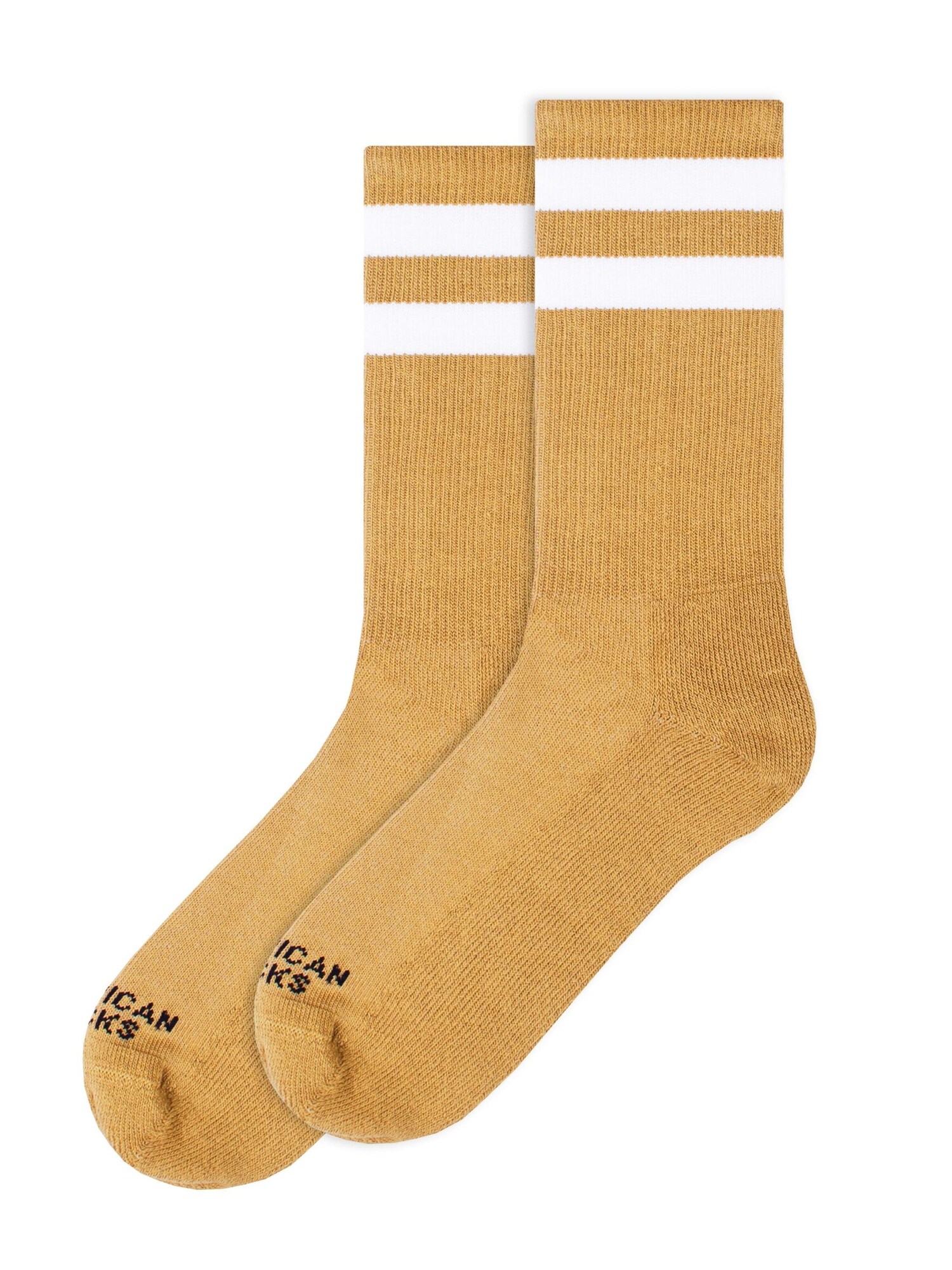 American Socks Calcetines 'Mustard'  amarillo