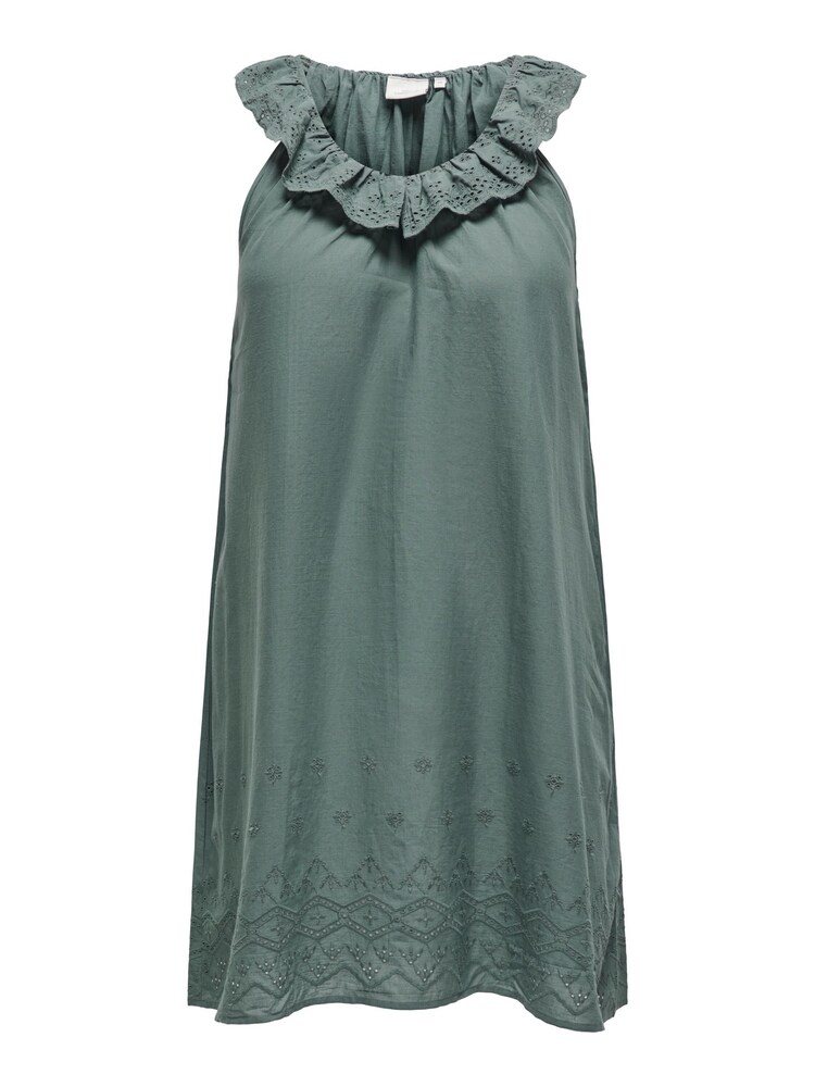 ONLY Carmakoma Kleid Damen Größe 48 grün / khaki Winterkleid