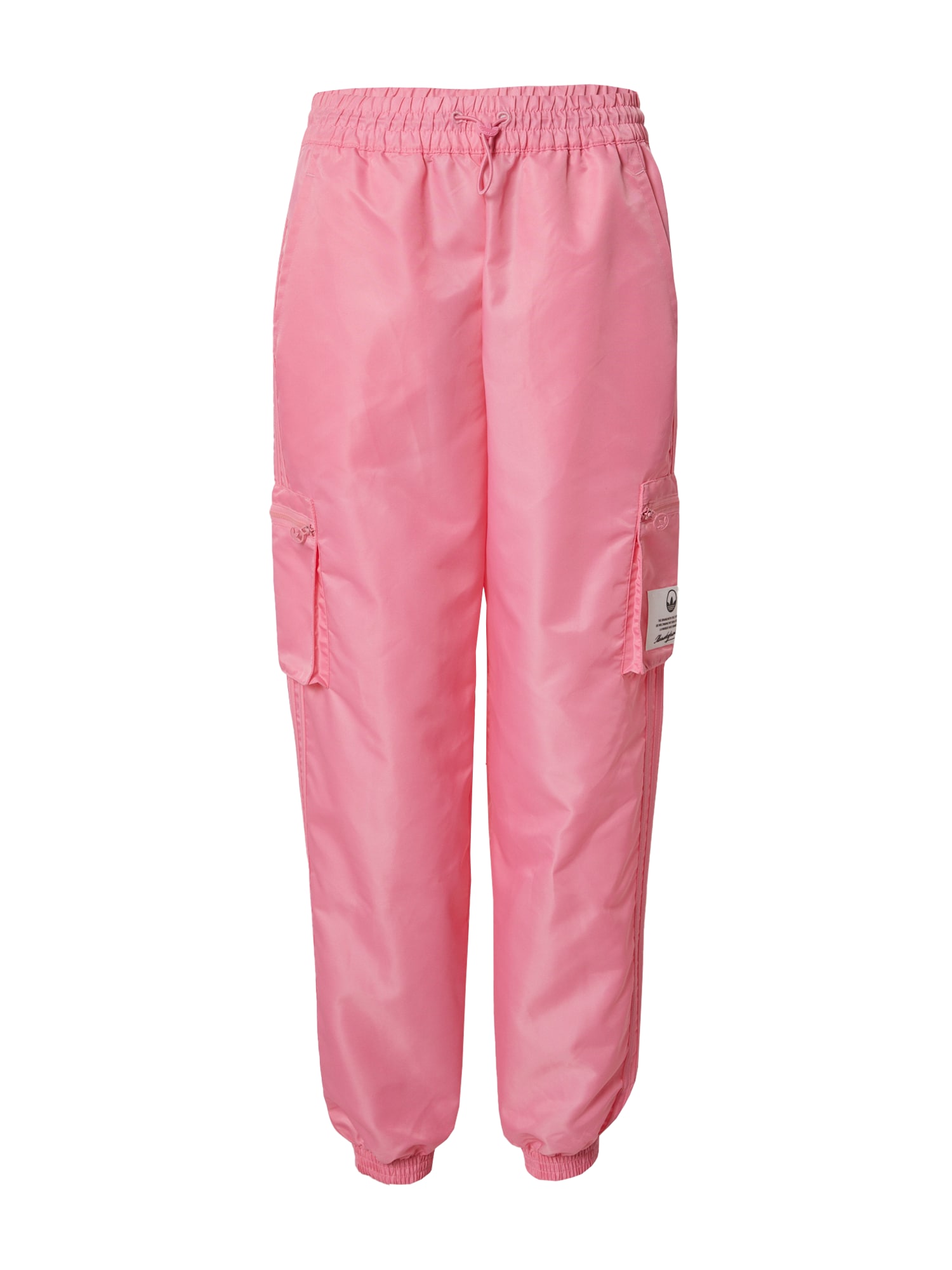 ADIDAS ORIGINALS Laisvo stiliaus kelnės 'Nylon Utility' rožinė