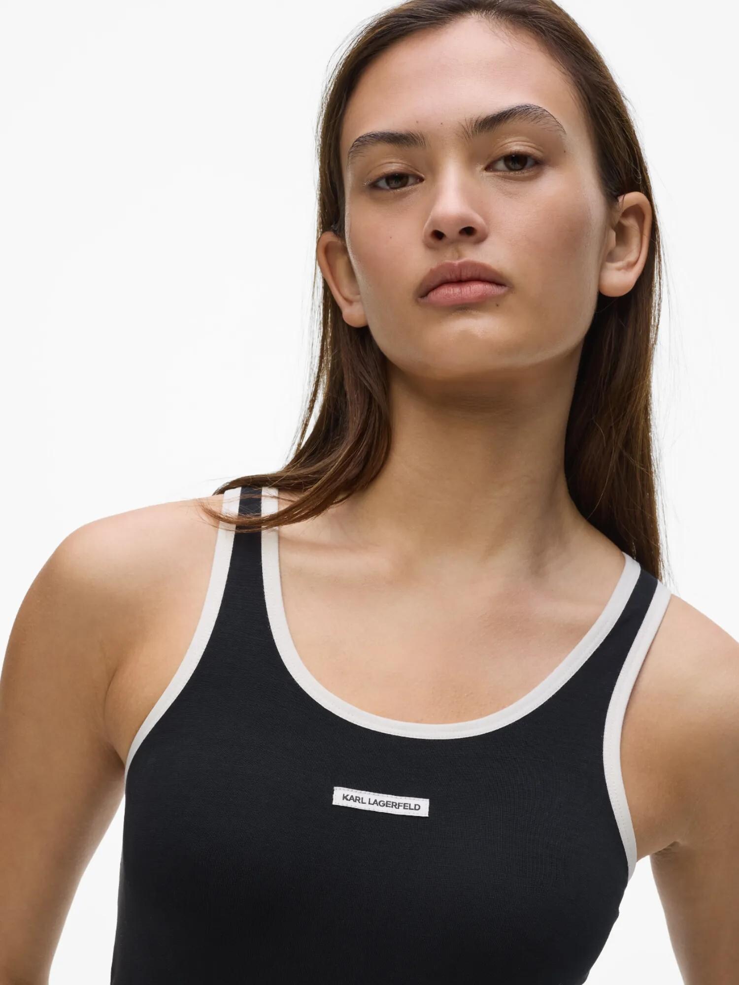 Karl Lagerfeld Body  negro / blanco – imagen 4