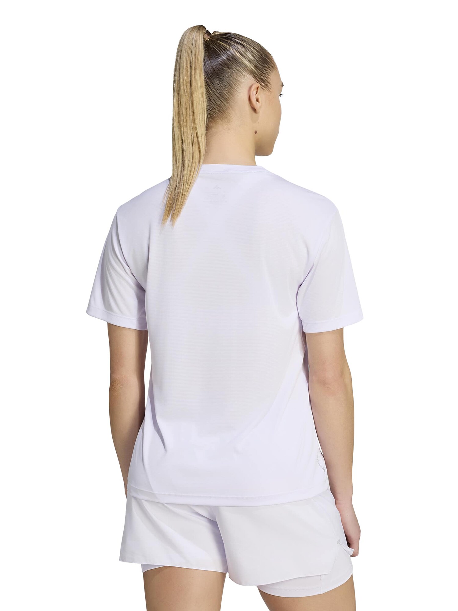 ADIDAS PERFORMANCE Camiseta funcional 'Adi365 Essentials' gris claro / lila pastel – imagen 3
