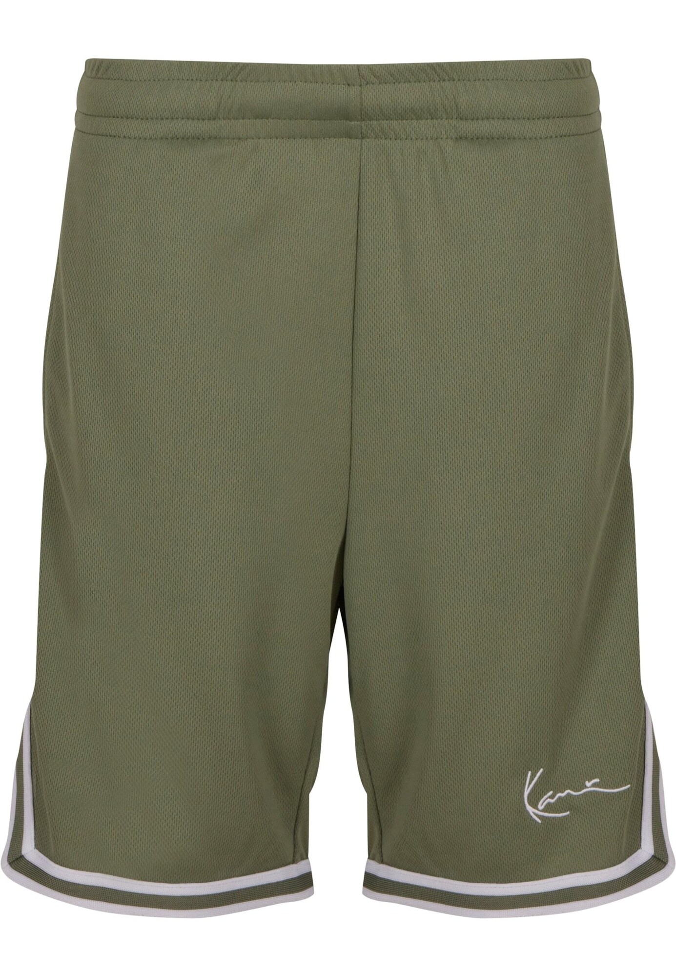 Karl Kani Pantaloni  oliv / alb