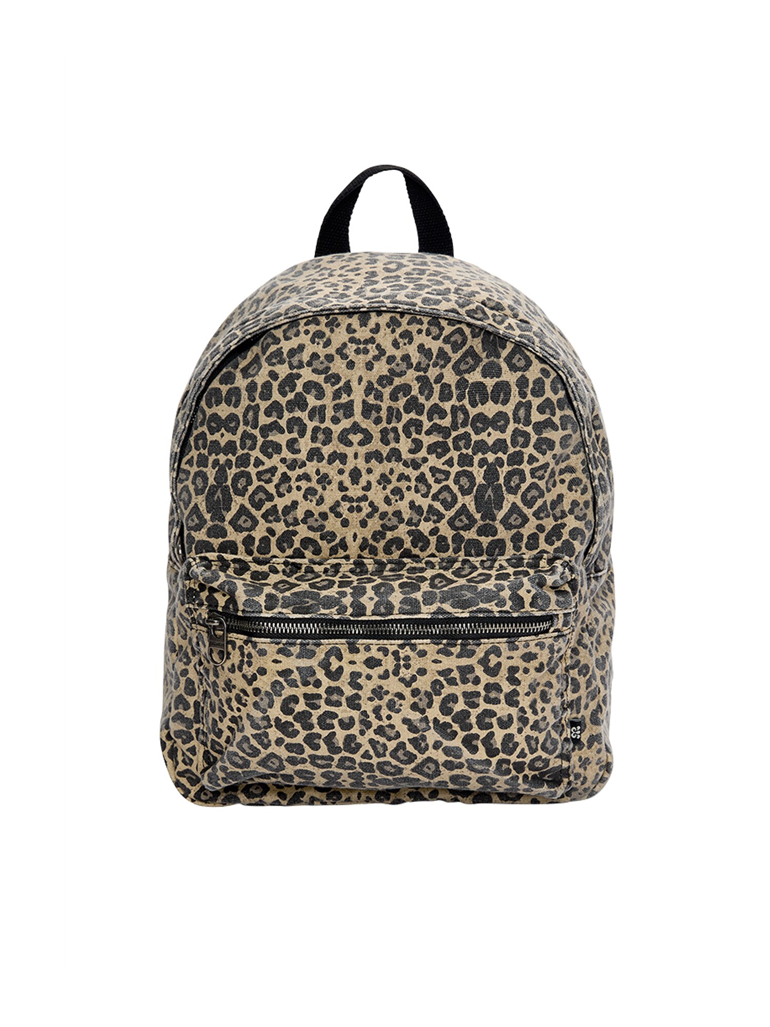 Pull&Bear Rucsac  brocart / maro cappuccino / negru