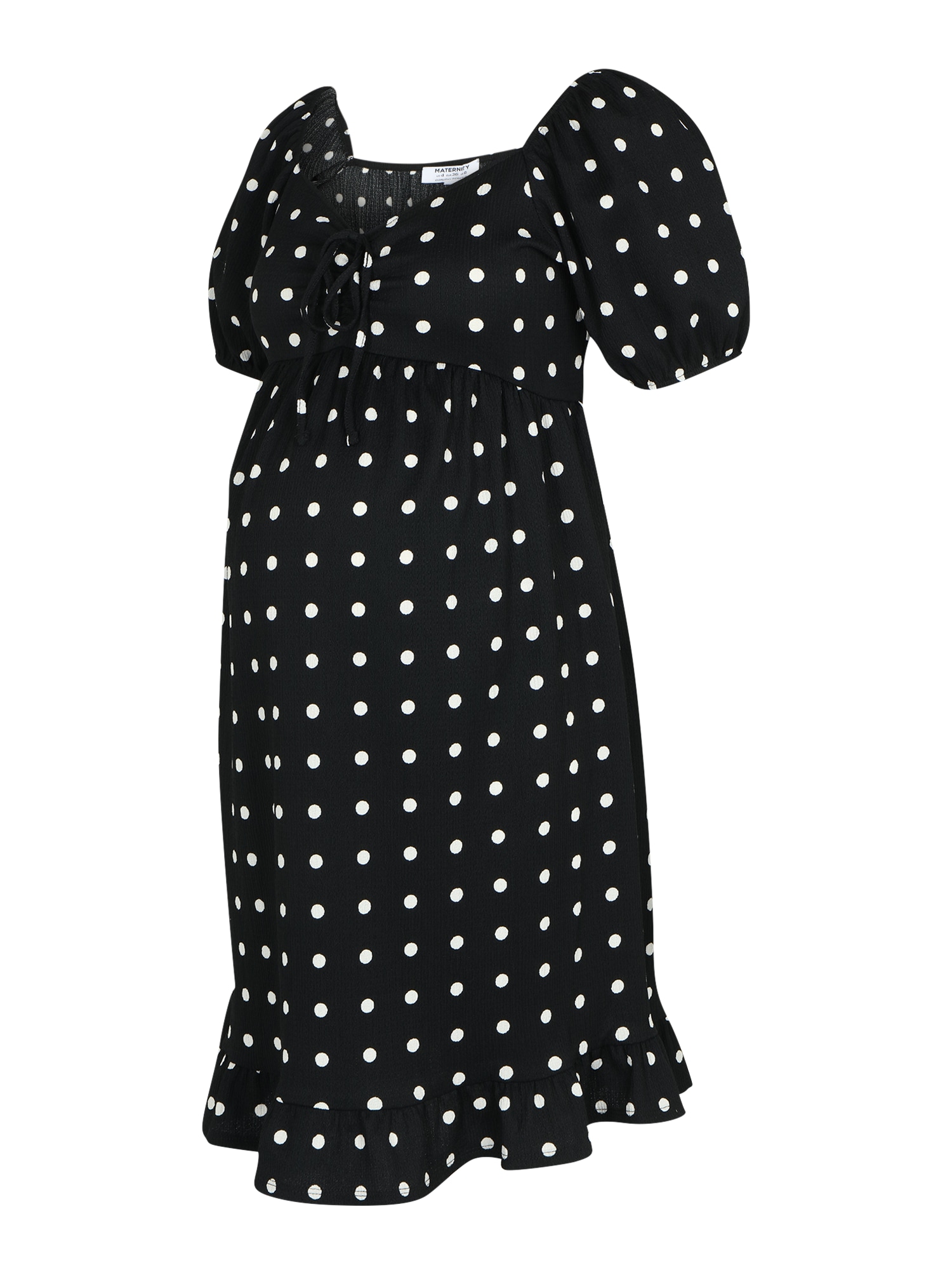 Dorothy Perkins Maternity Suknelė juoda / balta