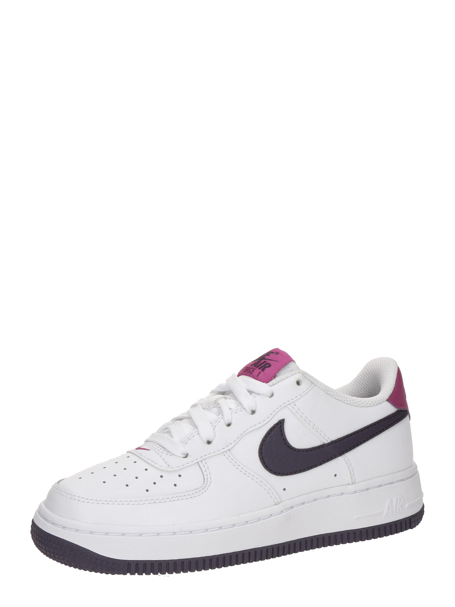 Nike Sportswear Sneakers 'Air Force 1 LV8 2'  rødviolet / sort / hvid