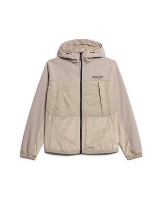 Superdry Functionele jas Donkerbeige / Navy