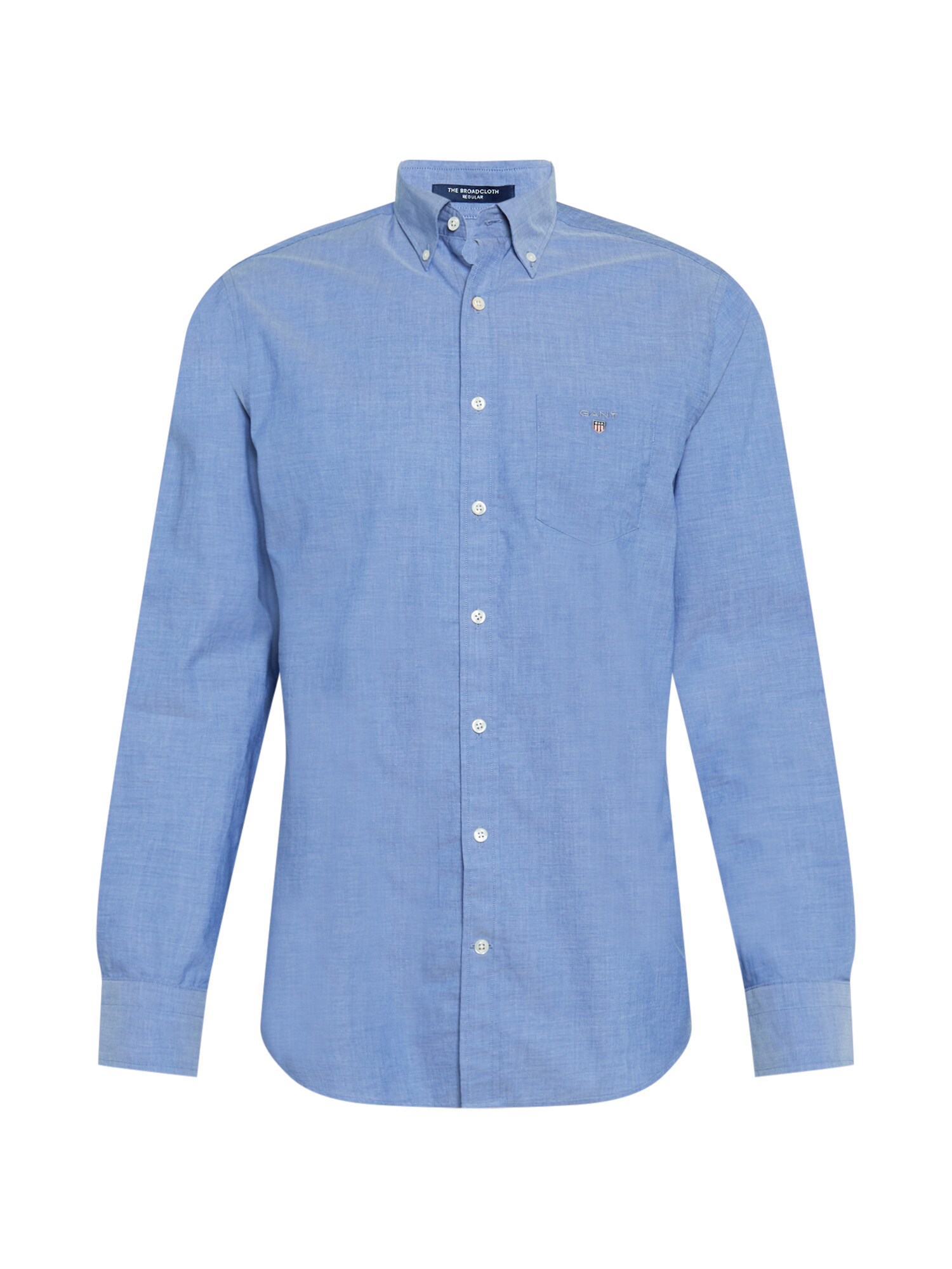 GANT Dalykinio stiliaus marškiniai mėlyna dūmų spalva