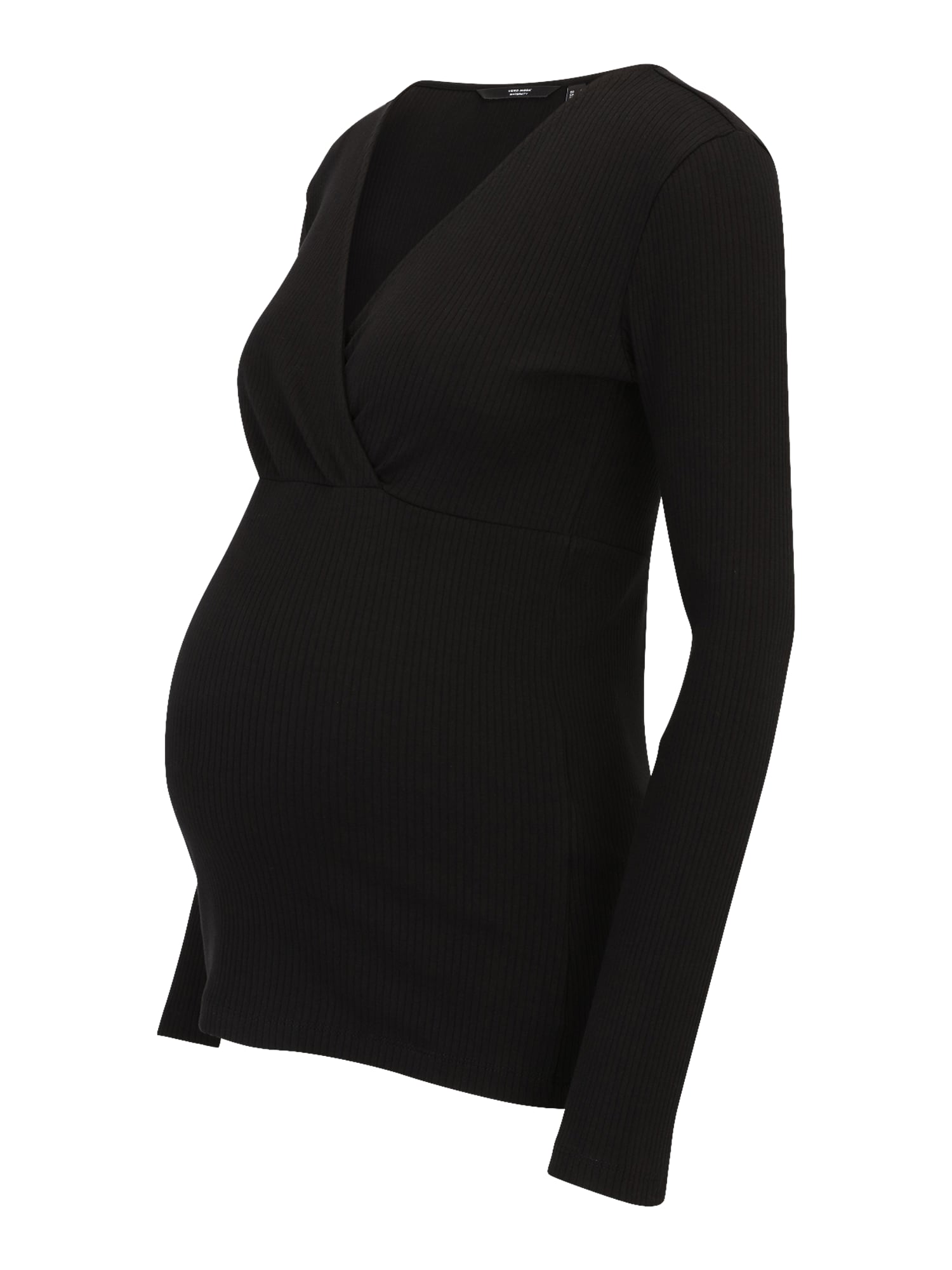 Vero Moda Maternity Marškinėliai 'LAVENDER' juoda