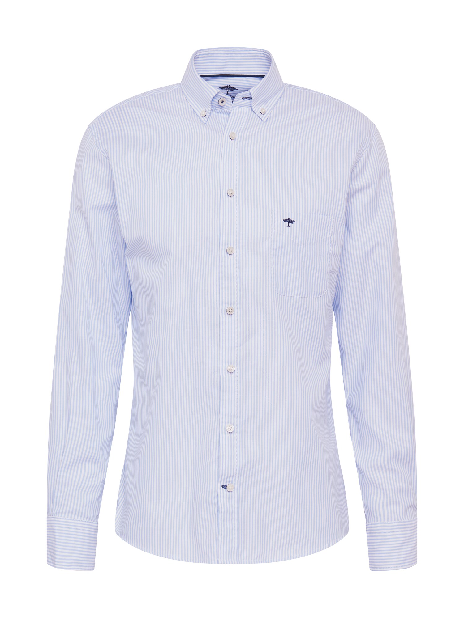 FYNCH-HATTON Dalykiniai marškiniai  balta / šviesiai mėlyna