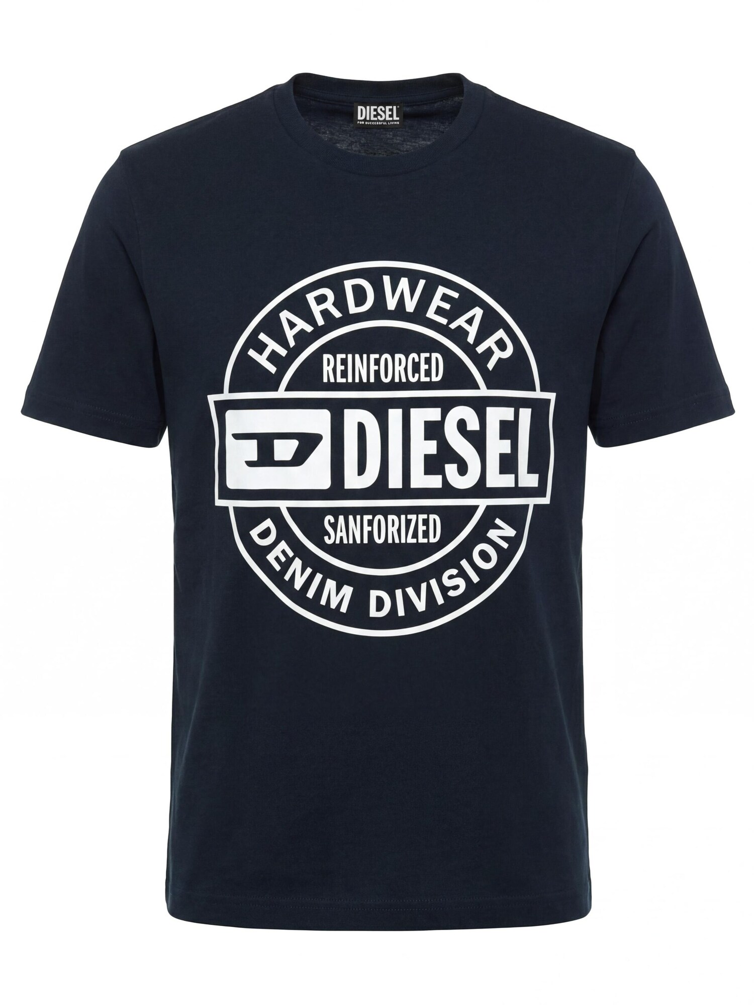 DIESEL Tricou T-JUST 250218 bleumarin
