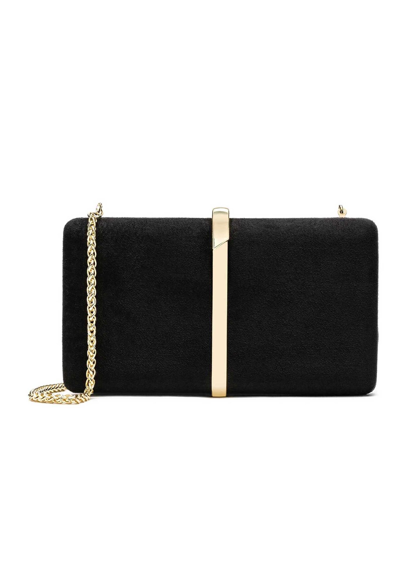 Kazar Clutch  auriu / negru