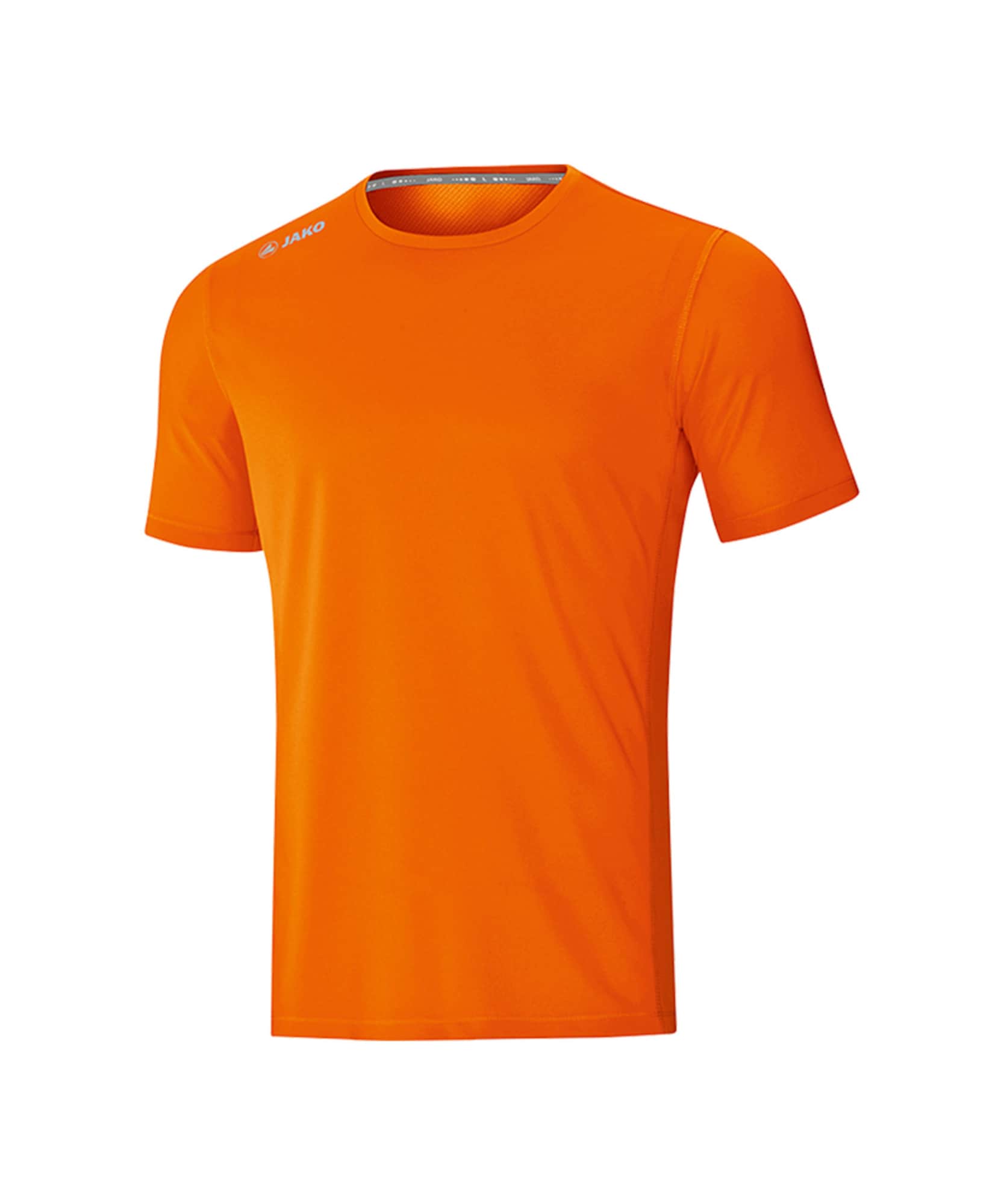JAKO Tricou funcțional Run 2.0  albastru deschis / portocaliu mandarină