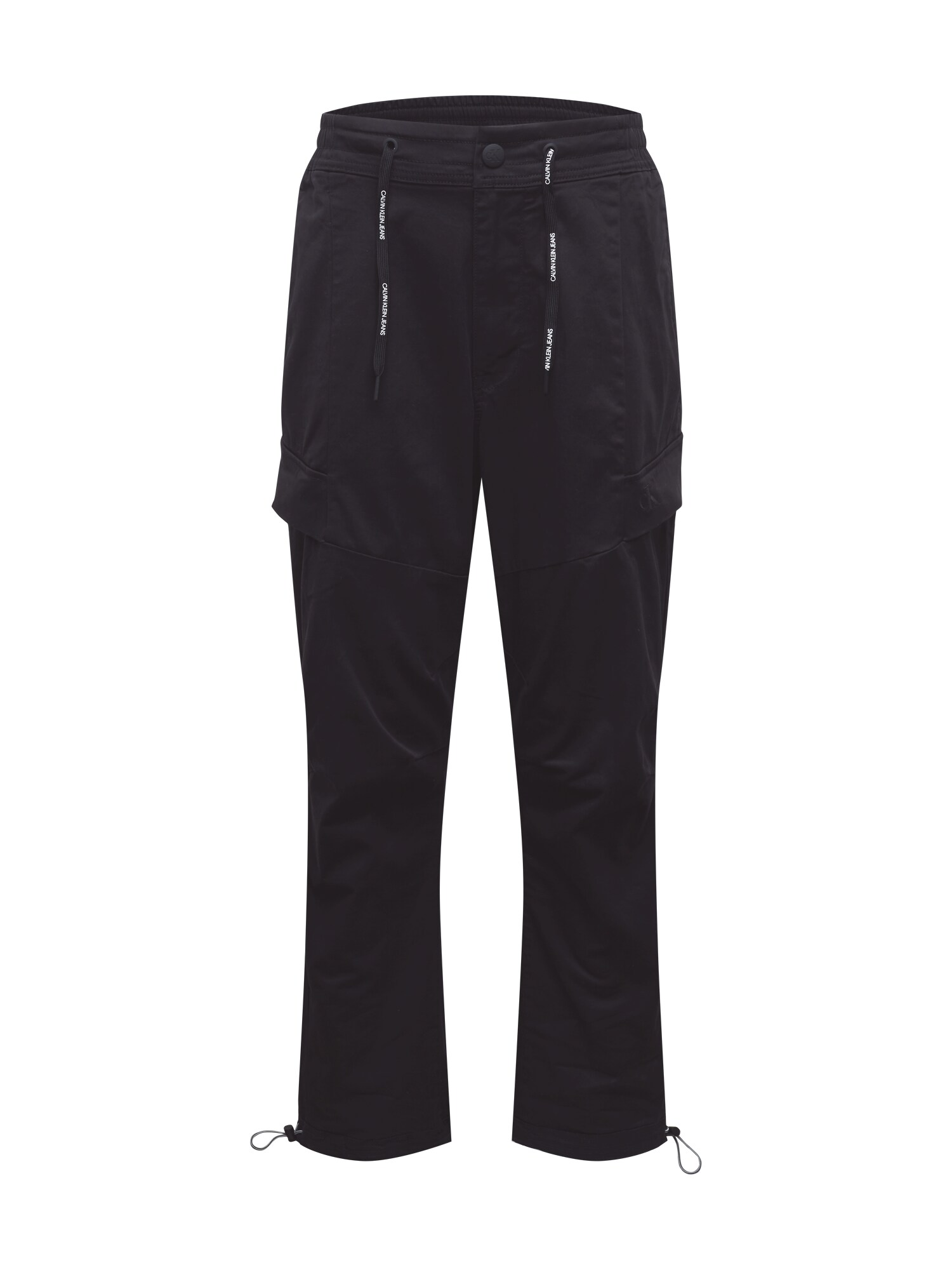 Calvin Klein Jeans Laisvo stiliaus kelnės 'Technical'  juoda