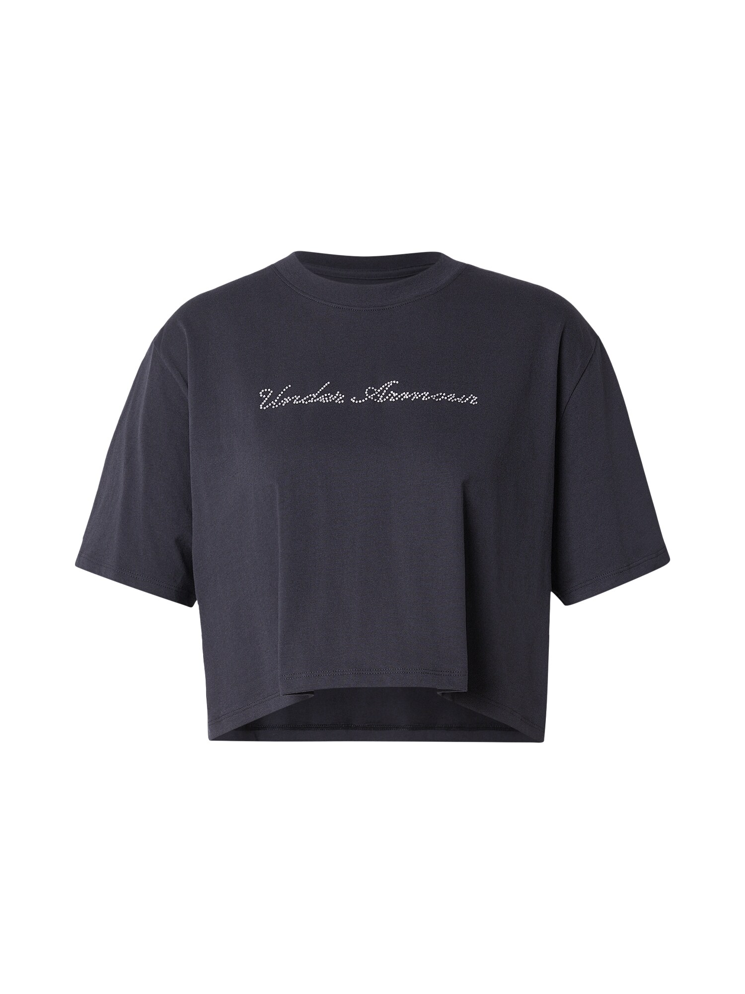 UNDER ARMOUR Tricou funcțional Wordmark  negru / alb