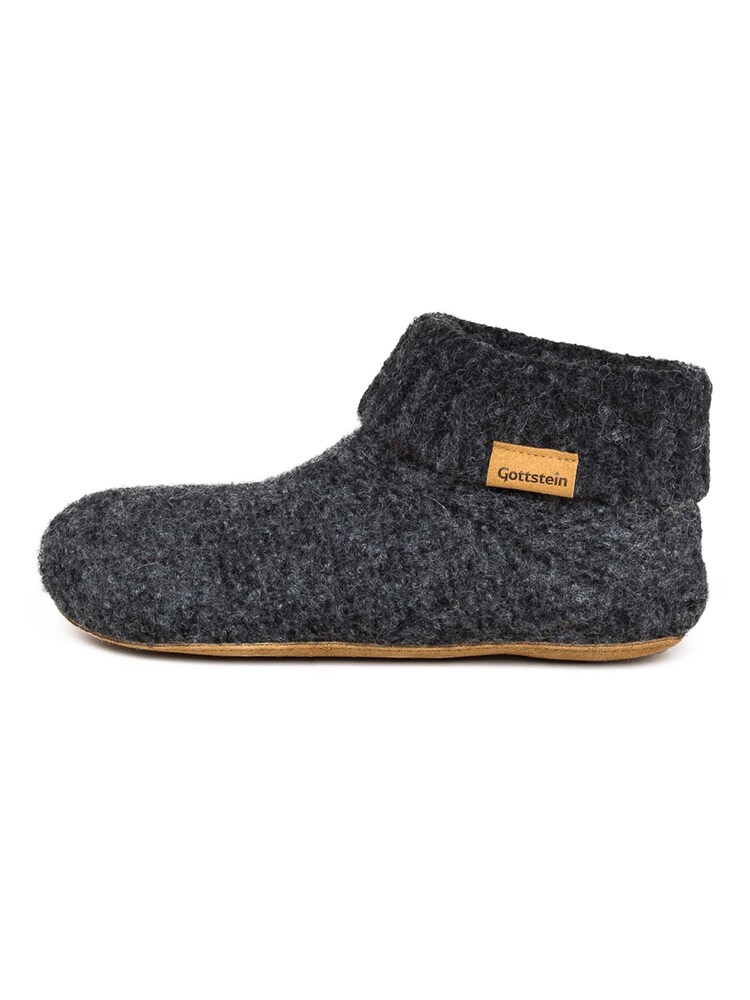 Gottstein Pantolette 'Knit Boot' Damen Größe 47 dunkelgrau